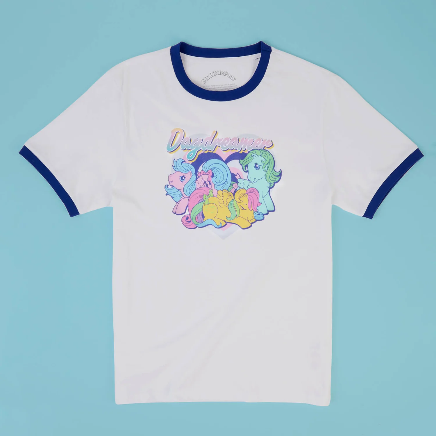 My Little Pony Daydreamer Unisex Ringer T-Shirt - White/Navy