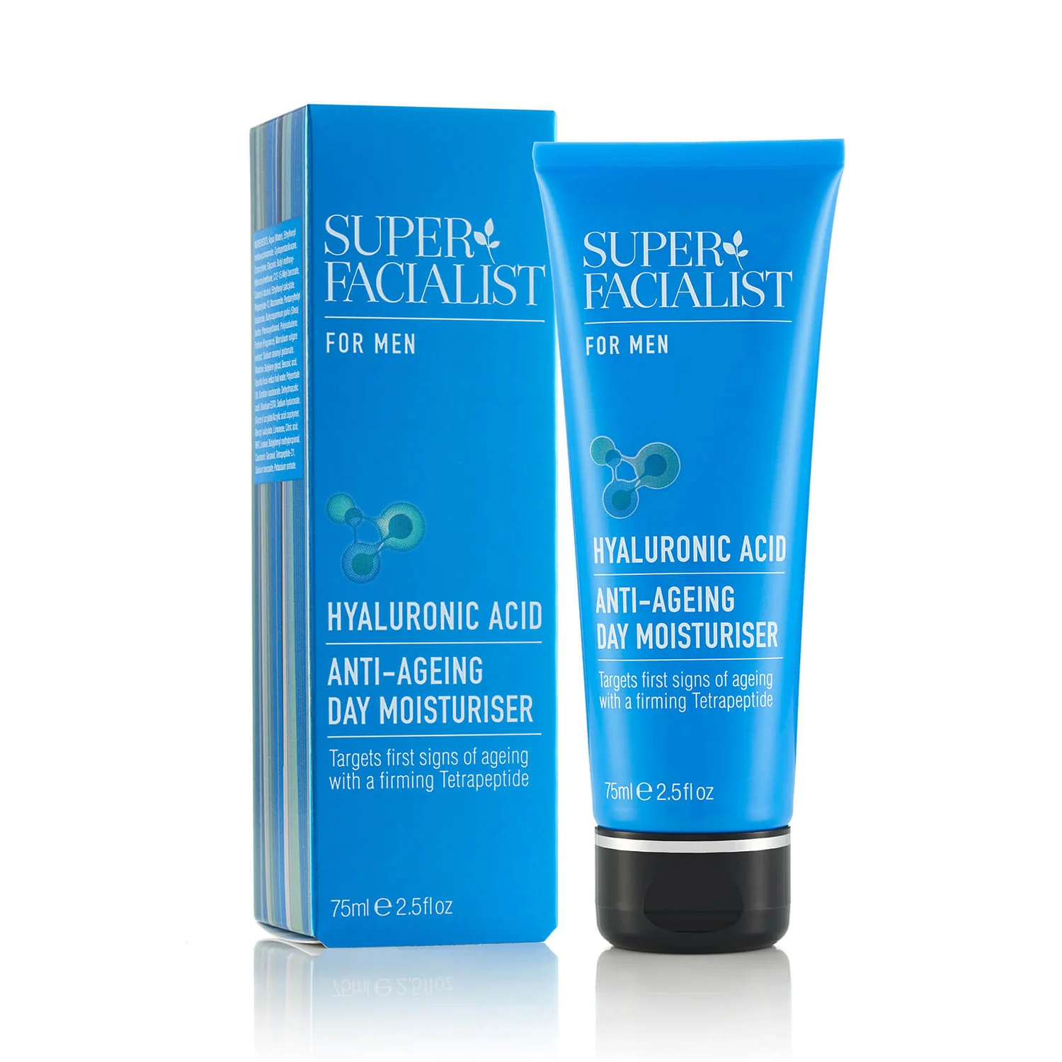 Super Facialist for Men Hyaluronic Acid Anti-Ageing Day Moisturiser - 75ml