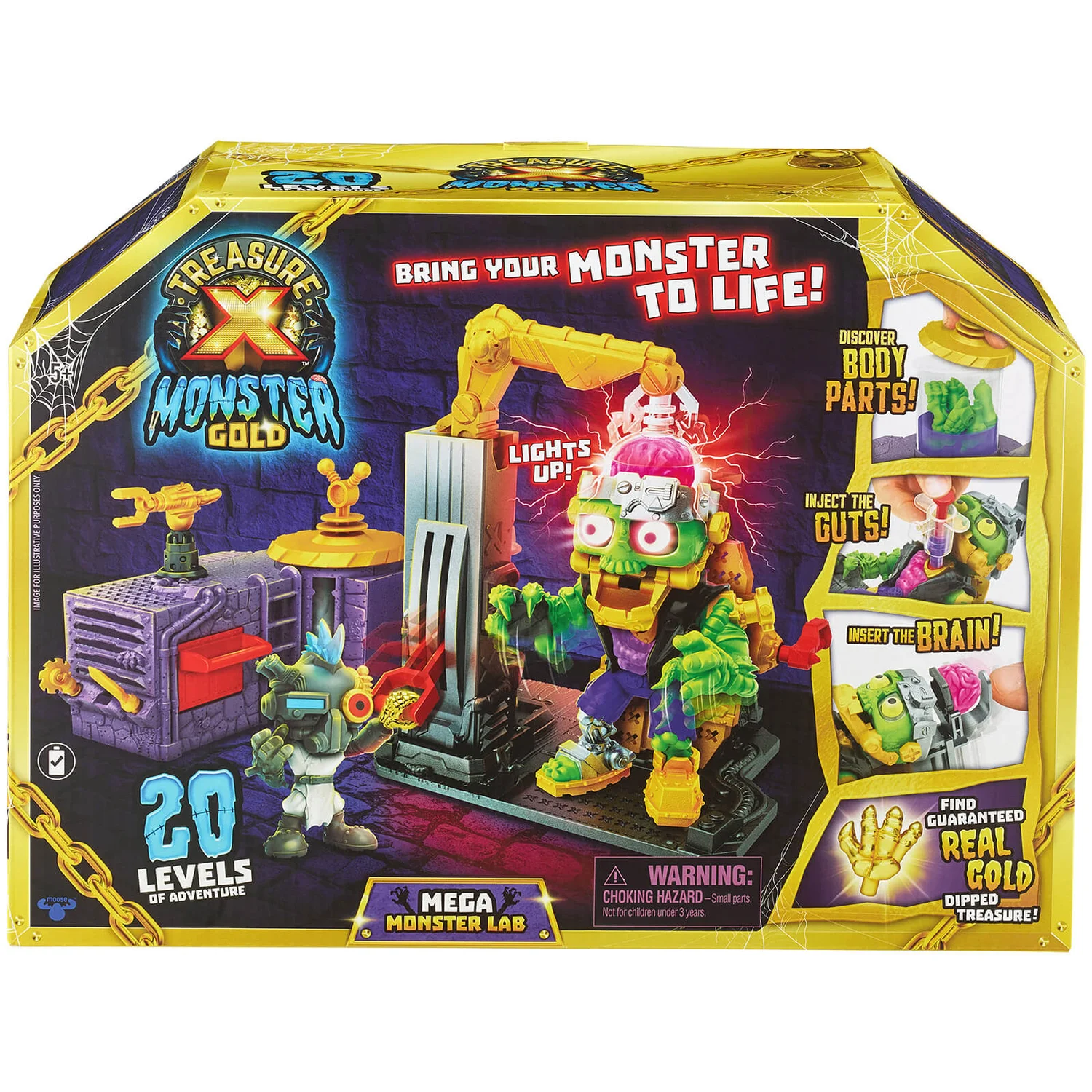 Treasure X - Monsters Gold Monster Lab