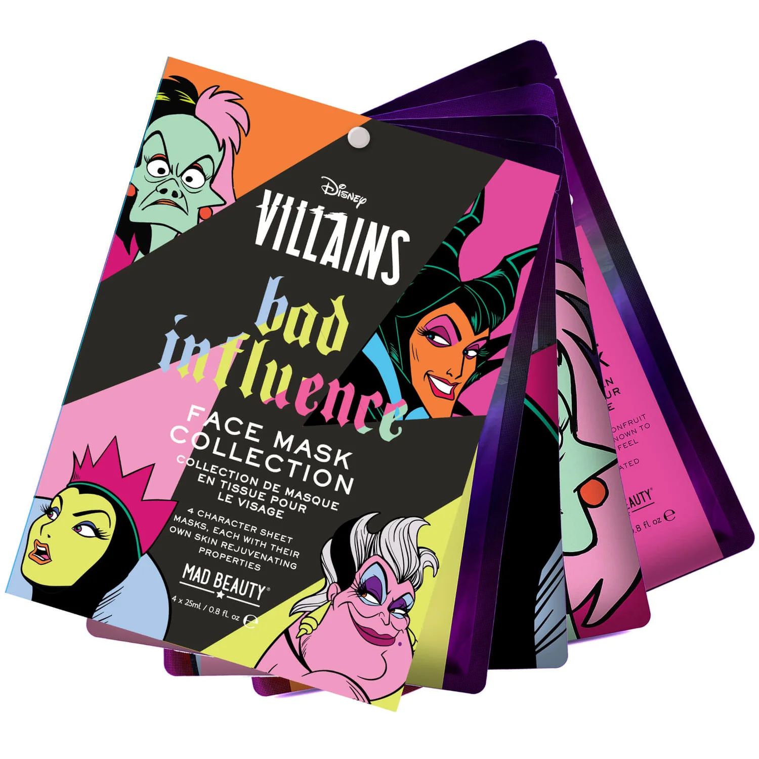 Disney Pop Villains Face Mask Collection