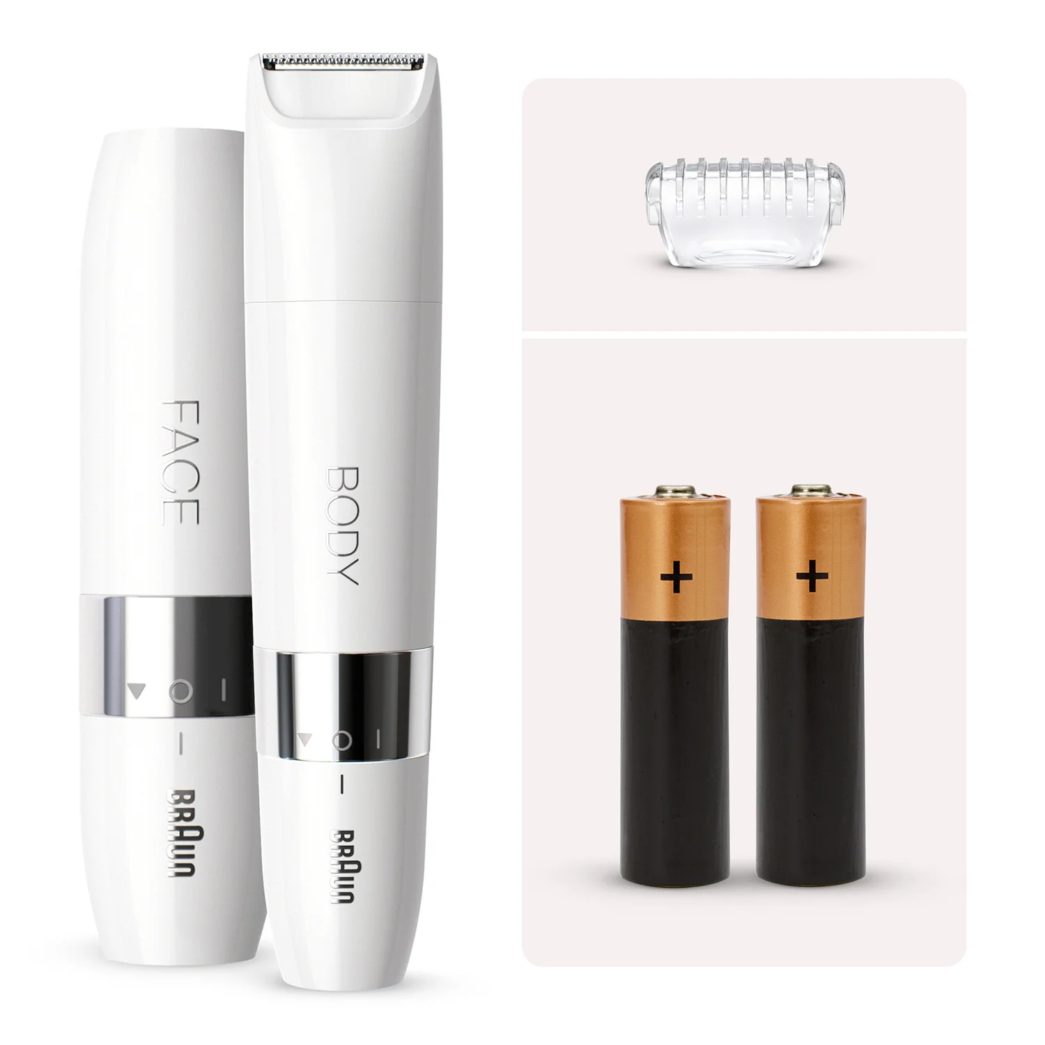 Braun Face and Body Groomer FS1000 and BS1000
