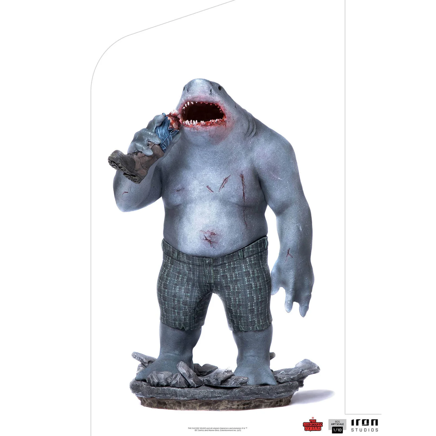 Iron Studios The Suicide Squad BDS Art Scale Statue 1/10 King Shark 23 cm