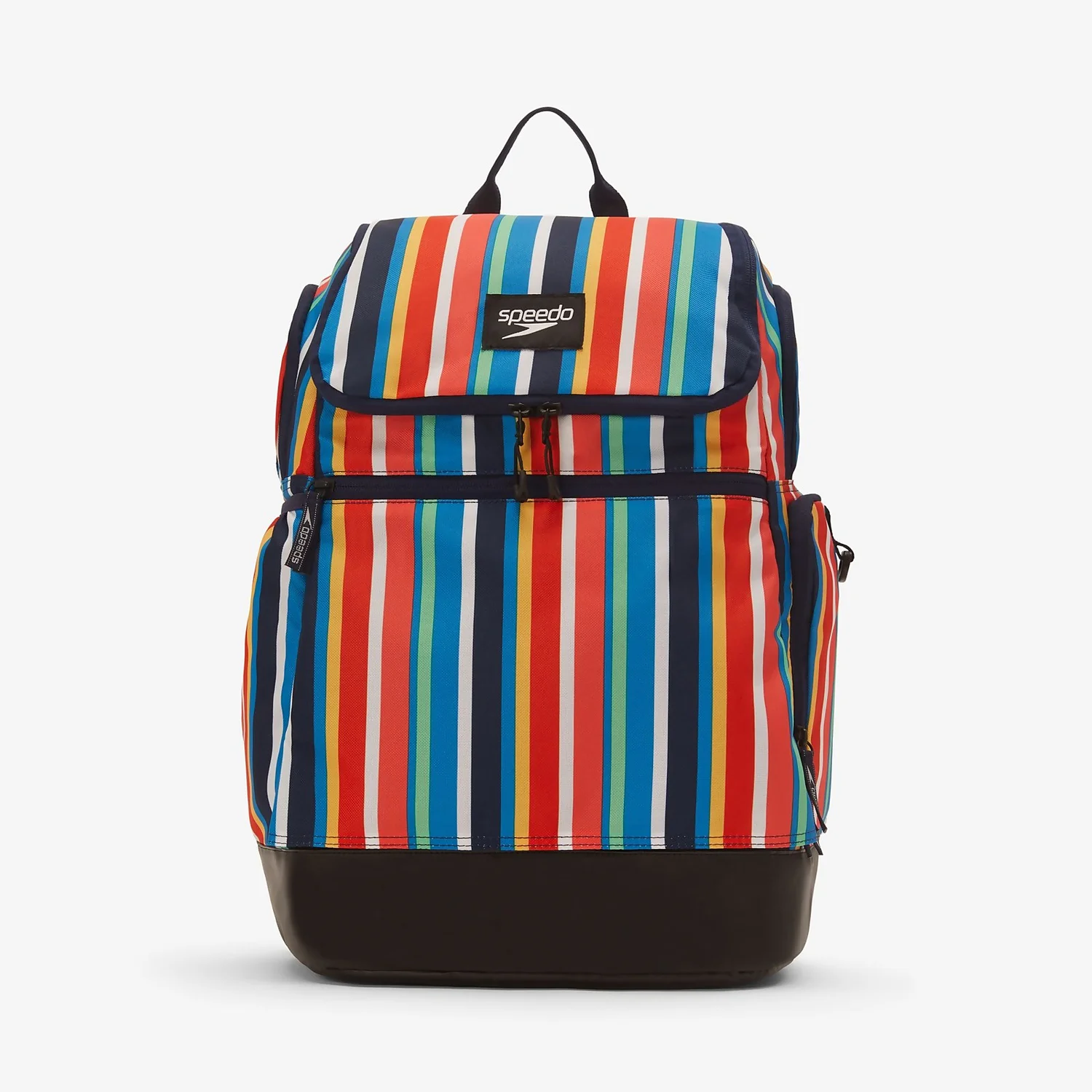 Speedo Unisex-Adult Stripe Multi Printed Teamster 2.0 Backpack, 35-Liter