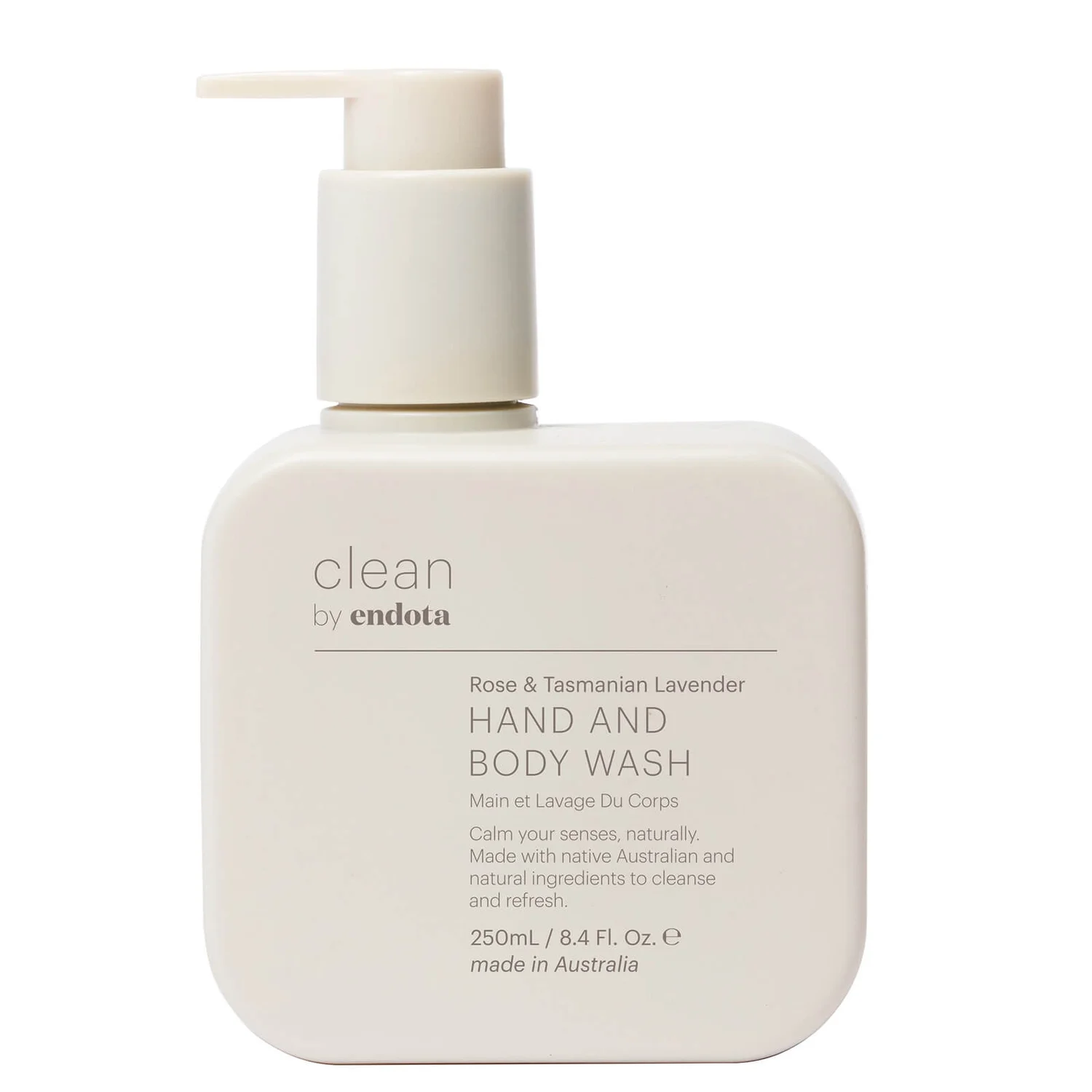 endota Rose and Tasmanian Lavender Hand and Body Wash 250ml