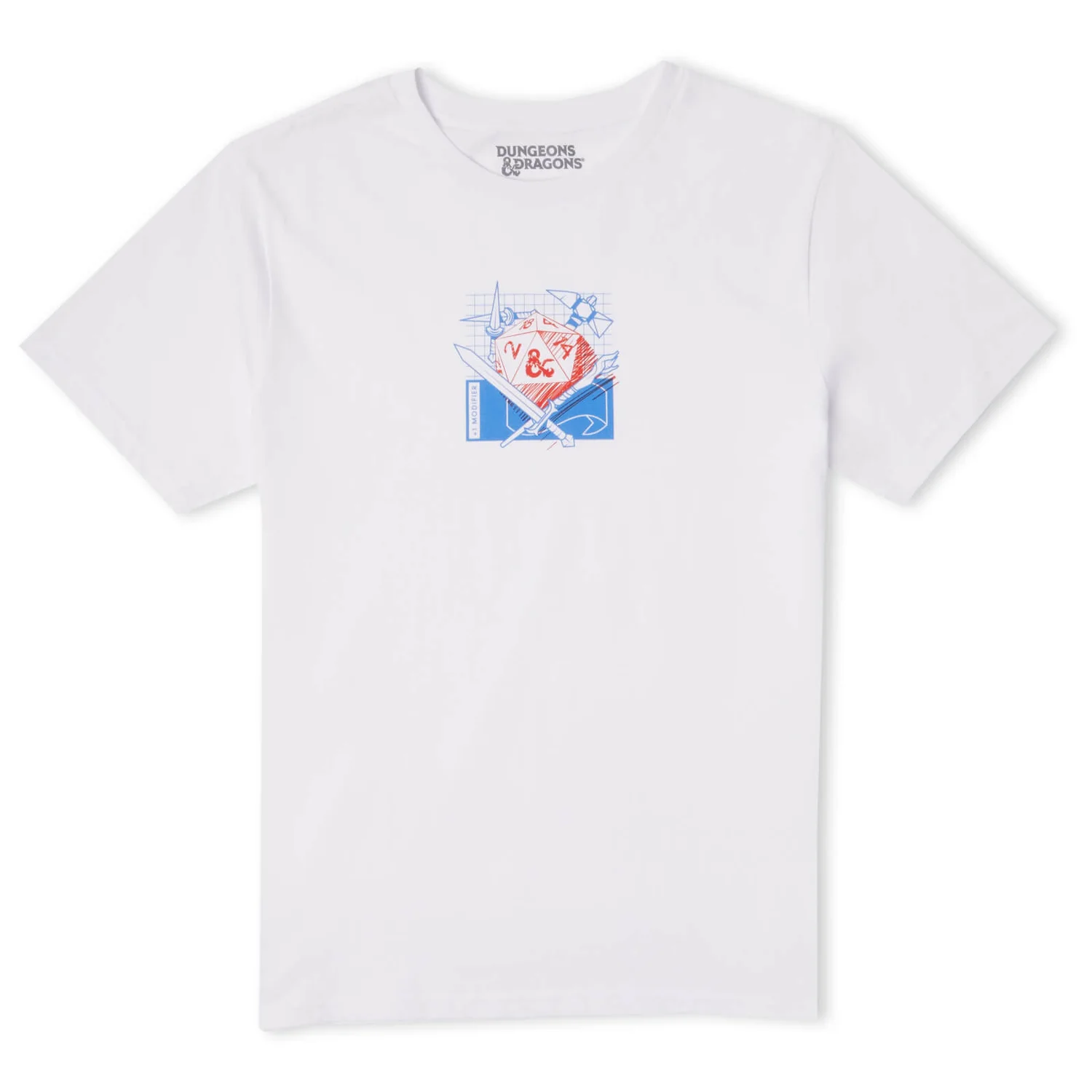 Dungeons & Dragons Dungeon Master Unisex T-Shirt - Weiß