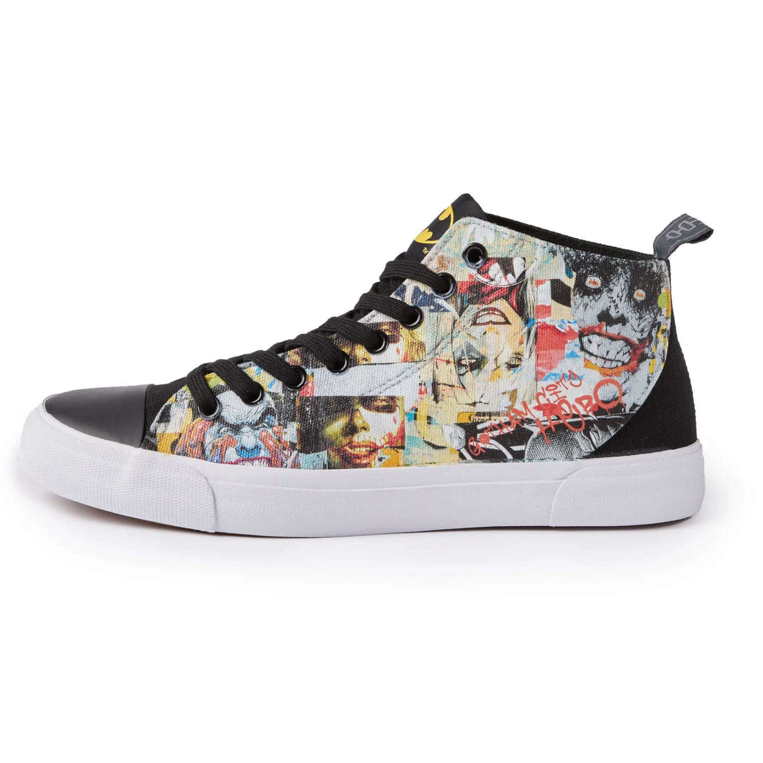 Akedo x Batman Mash Up Signature High Top - Schwarz