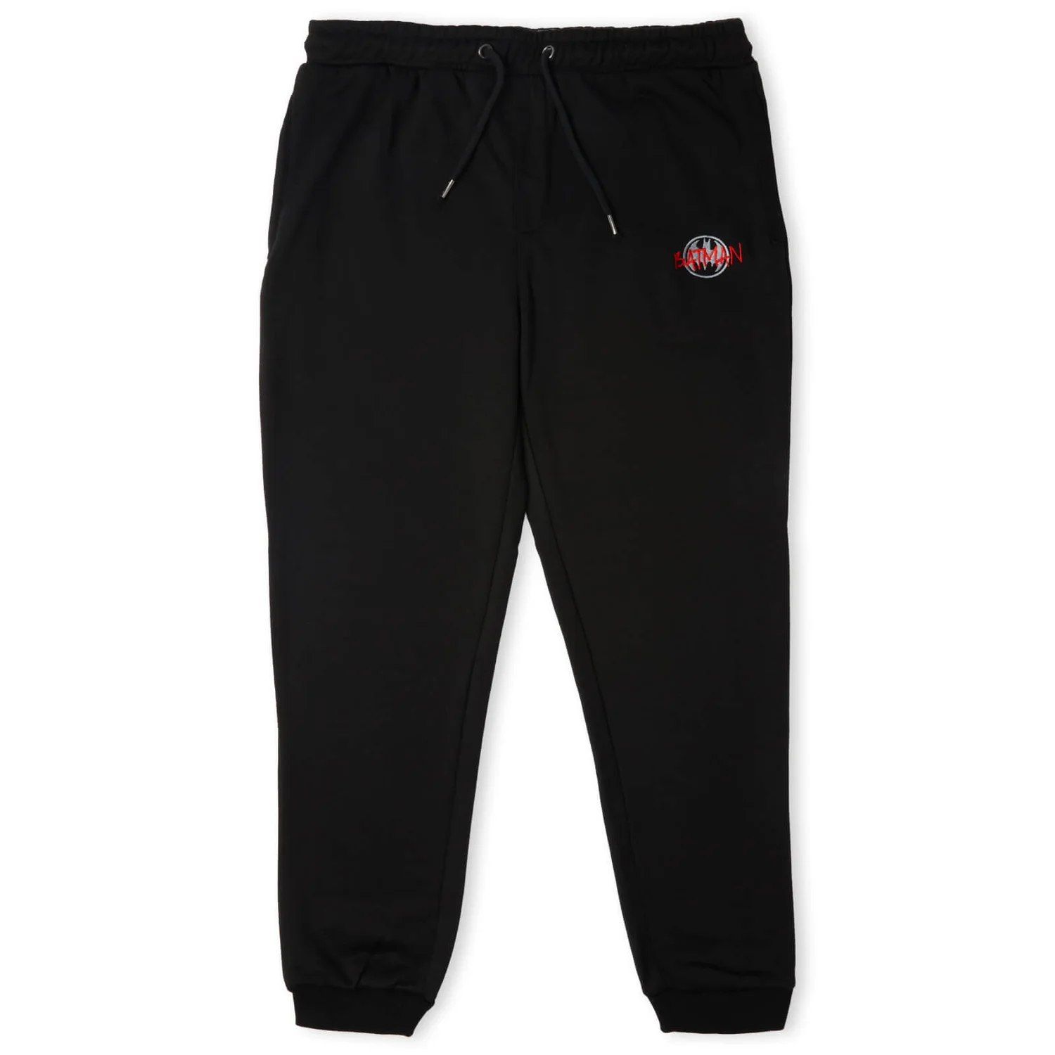 Batman Graffiti Embroidered Unisex Joggers - Zwart
