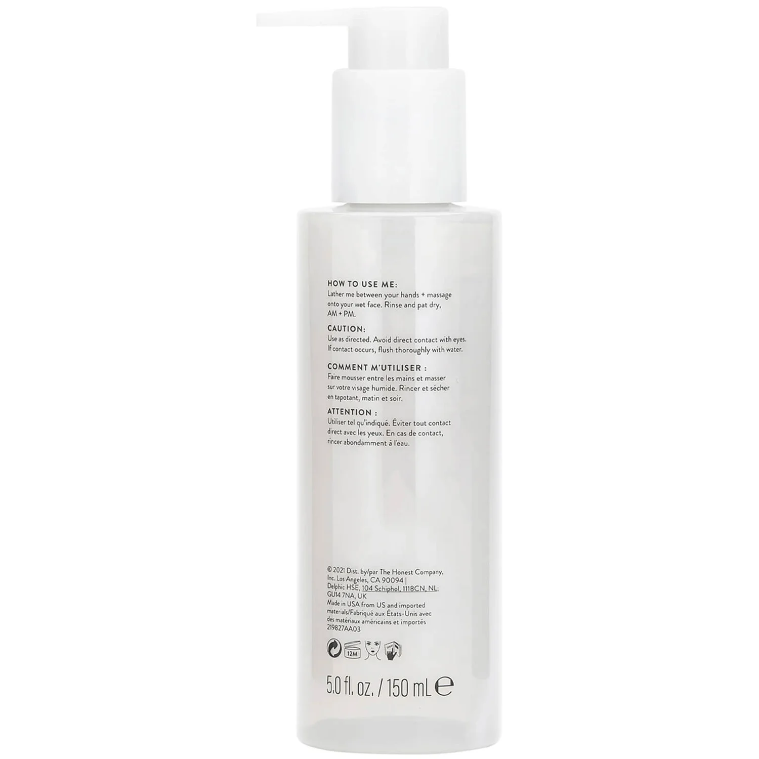 Honest Beauty Gentle Gel Cleanser 148ml