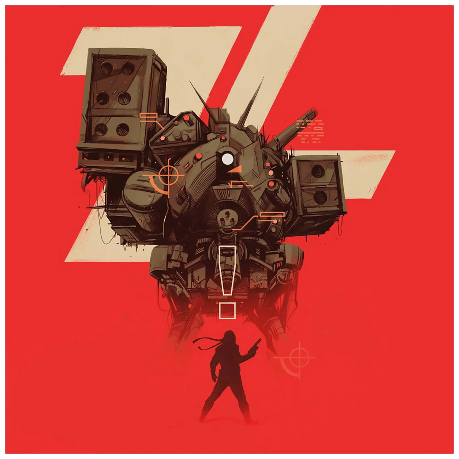 Mondo - Metal Gear 2: Solid Snake Original Video Game Soundtrack Red Galaxy Vinyl