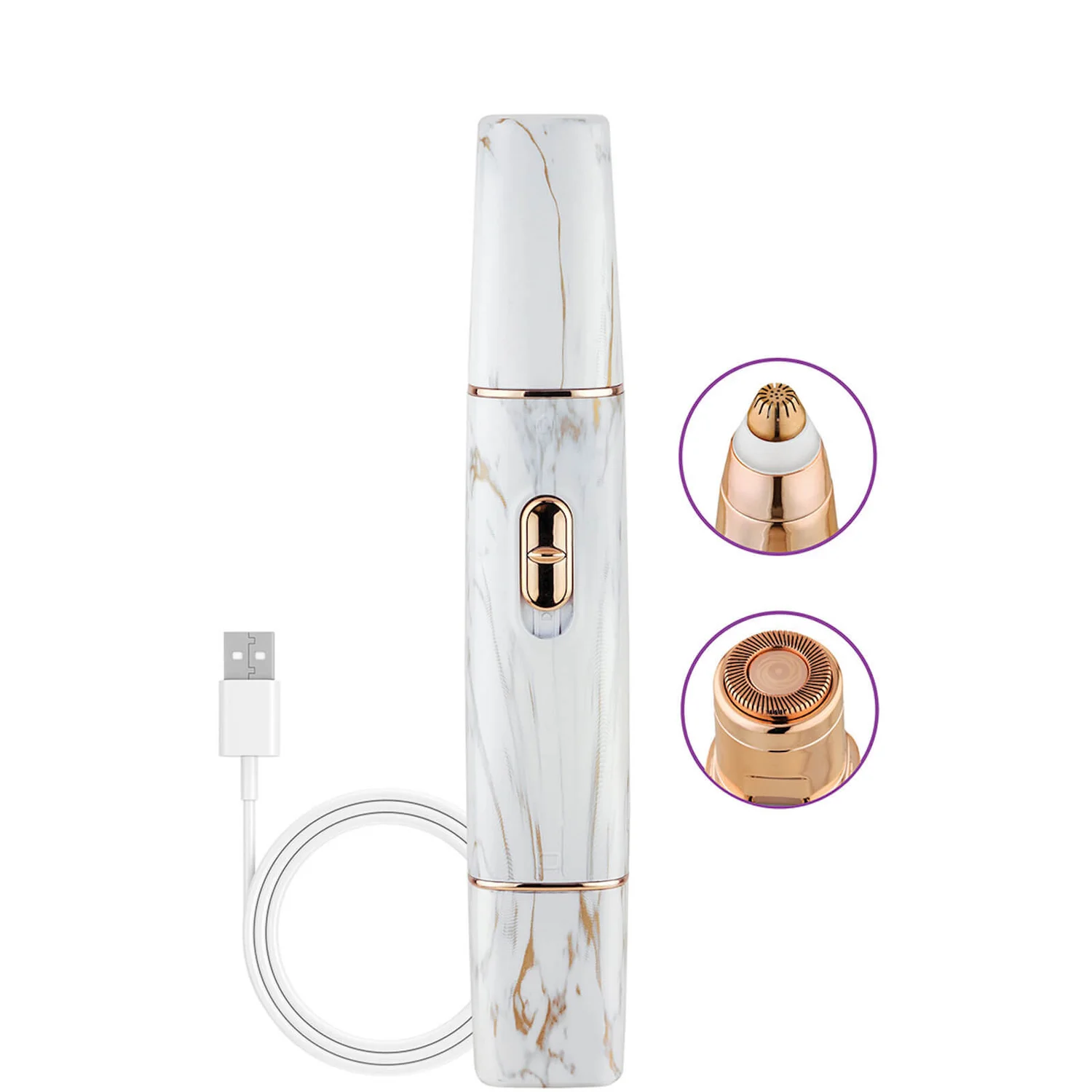 Michael Todd Beauty Sonic Trim Duo Facial Hair Remover and Eyebrow Trimmer