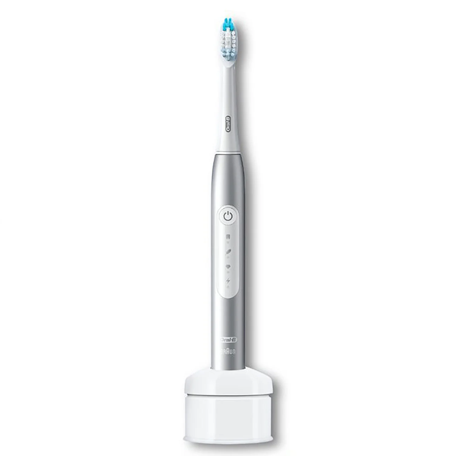Oral-B Pulsonic Slim Luxe 4000 Elektrische Schallzahnbürste, platinum