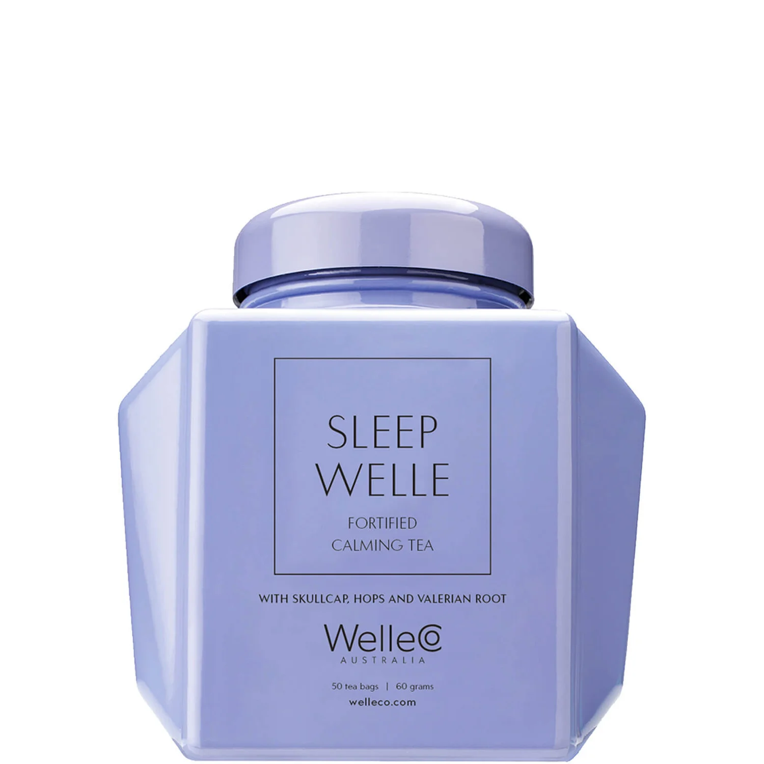 WelleCo Sleep Welle Calming Tea Caddy - 50 bags