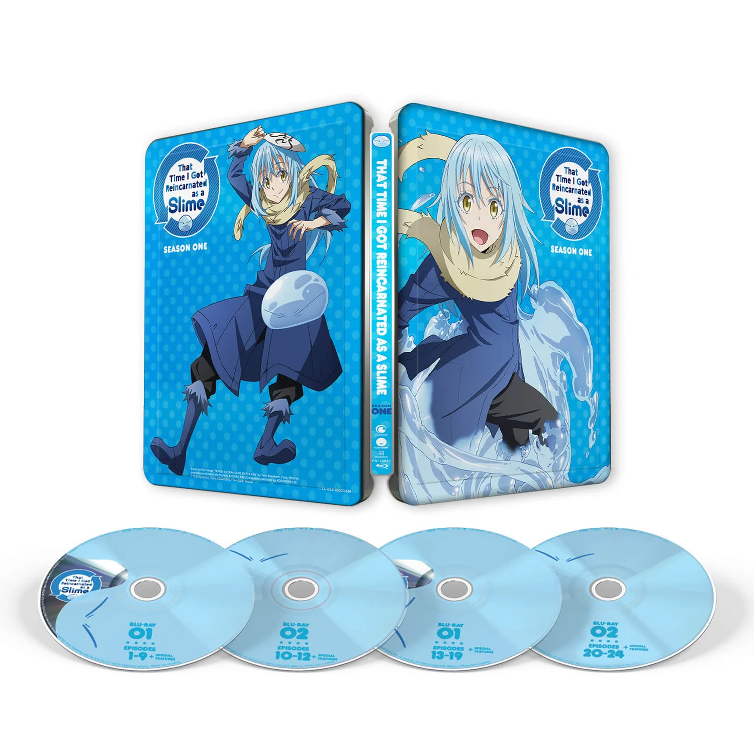 That Time I Got Reincarnated As A Slime Season 1 - Zavvi Exclusive Blu-ray Steelbook
