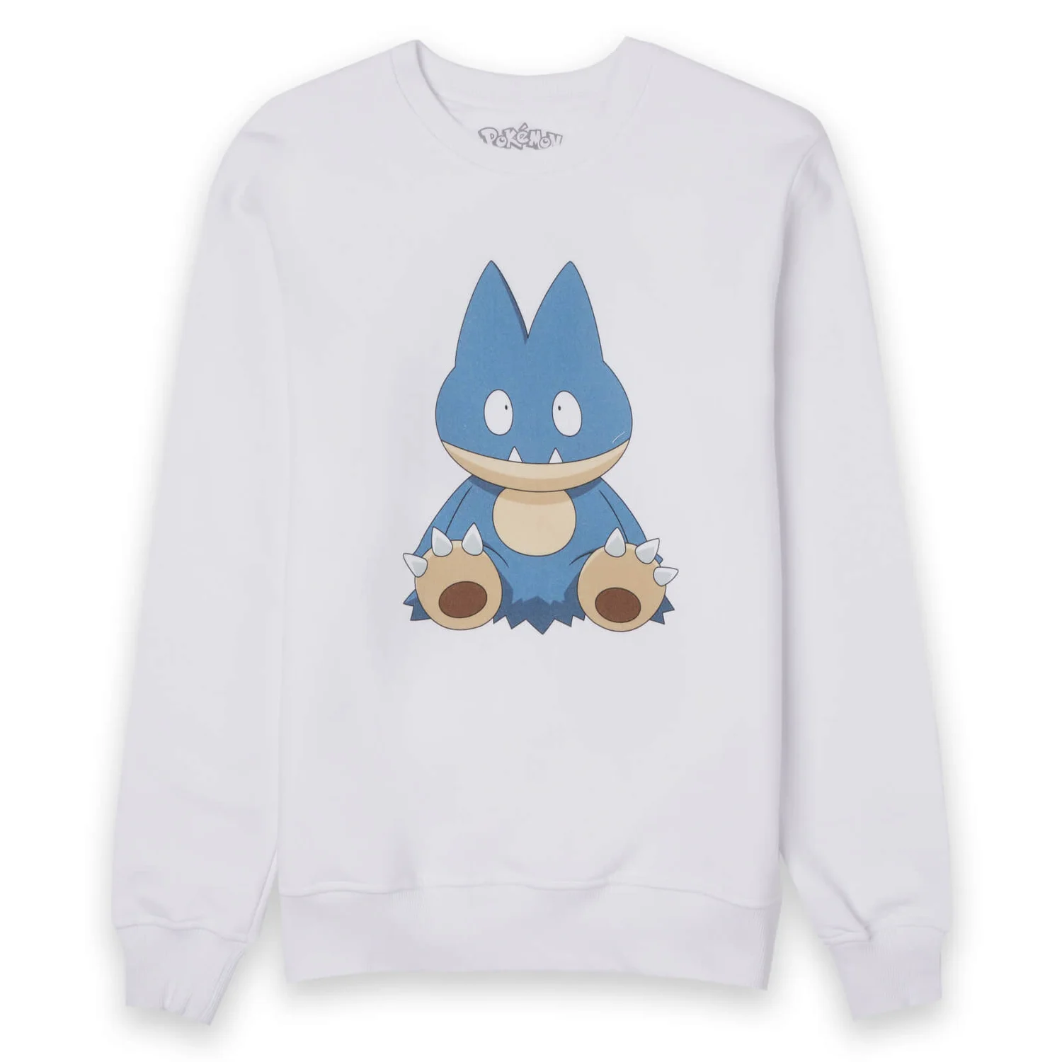 Pokémon Munchlax Unisex Sweatshirt - White