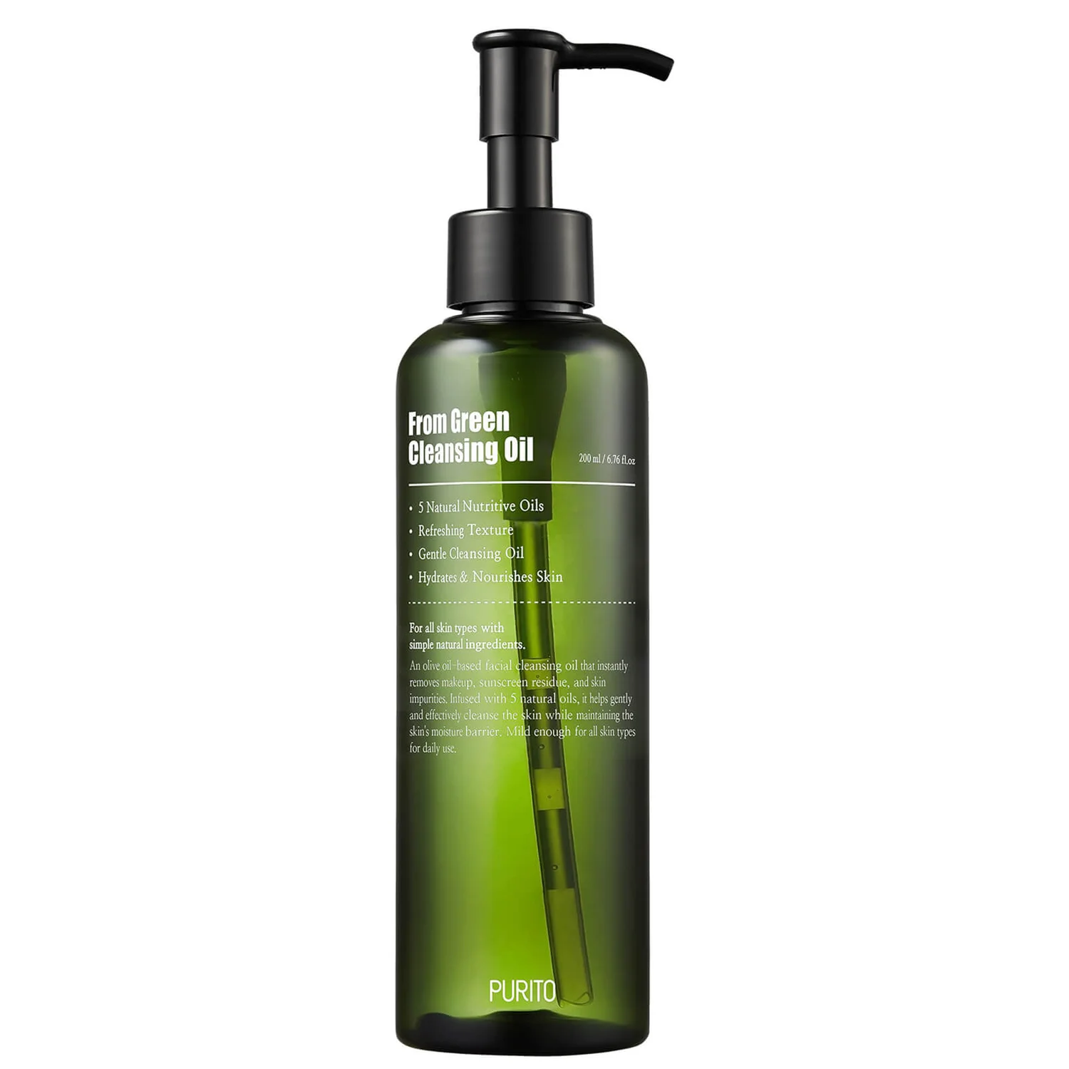 lookfantastic.se | PURITO From Green Cleansing Oil 200ml