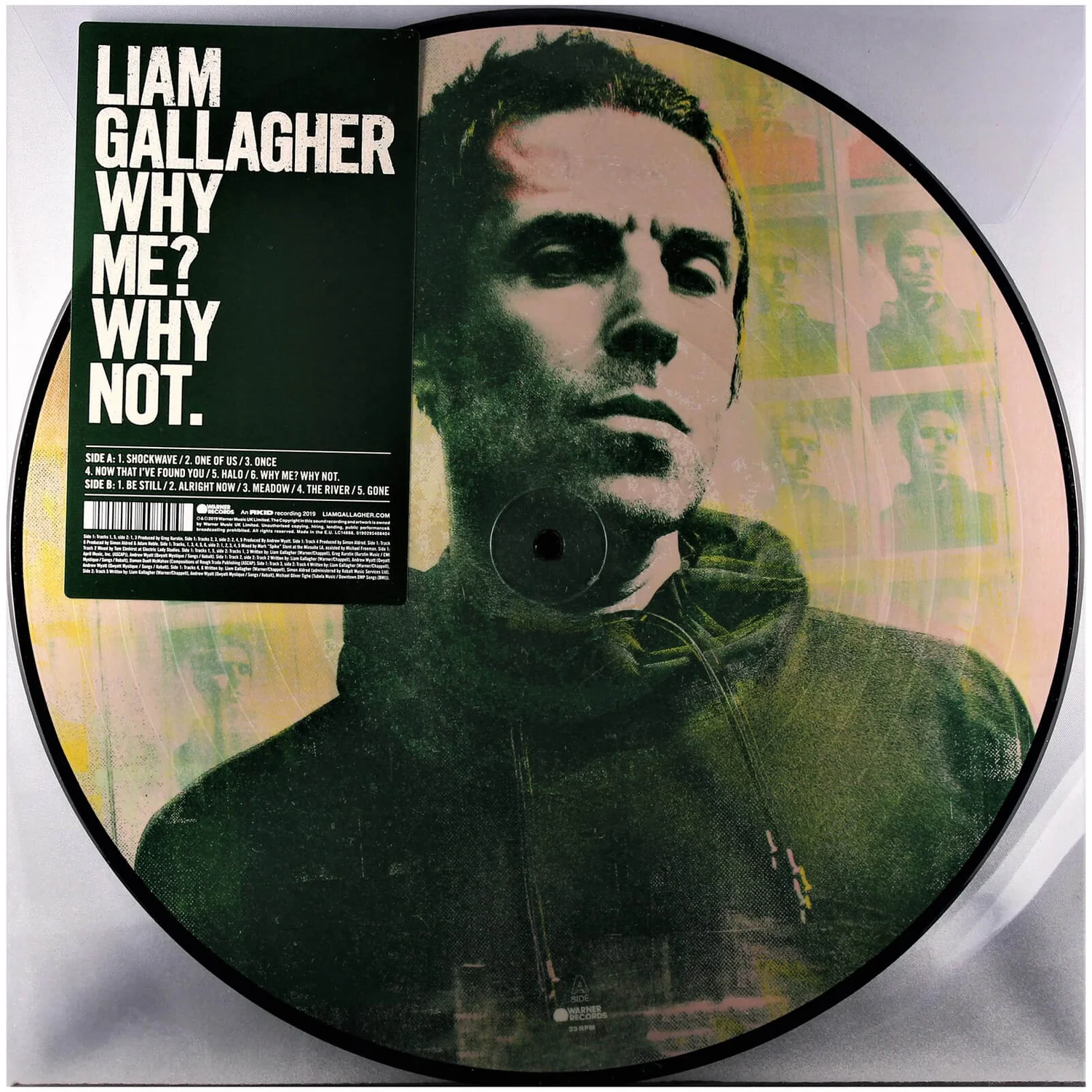 Liam Gallagher - Why Me Why Not (Picture Disc) Vinyl