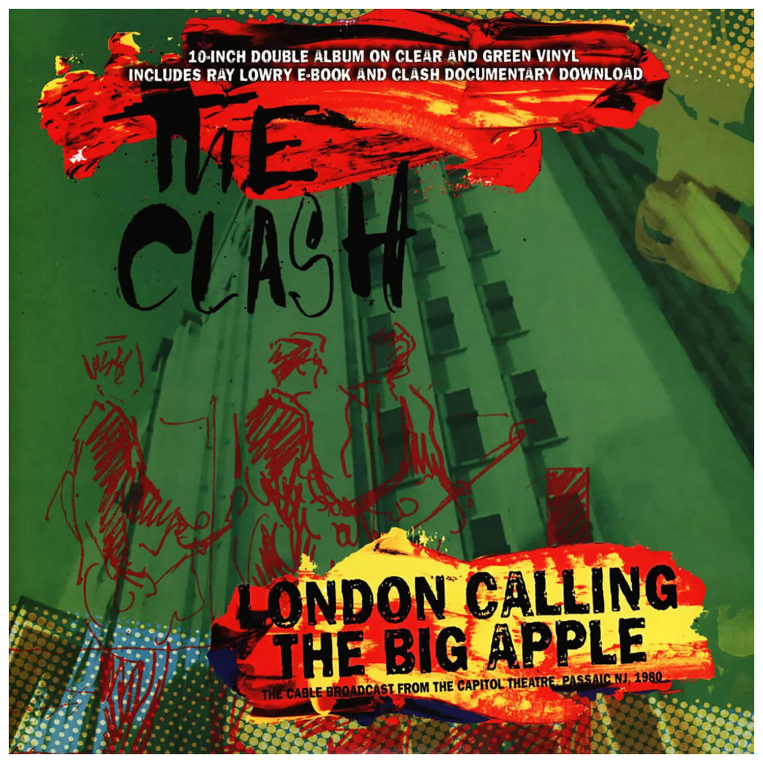 The Clash - London Calling The Big Apple (Clear & Green Vinyl) 2x 10"