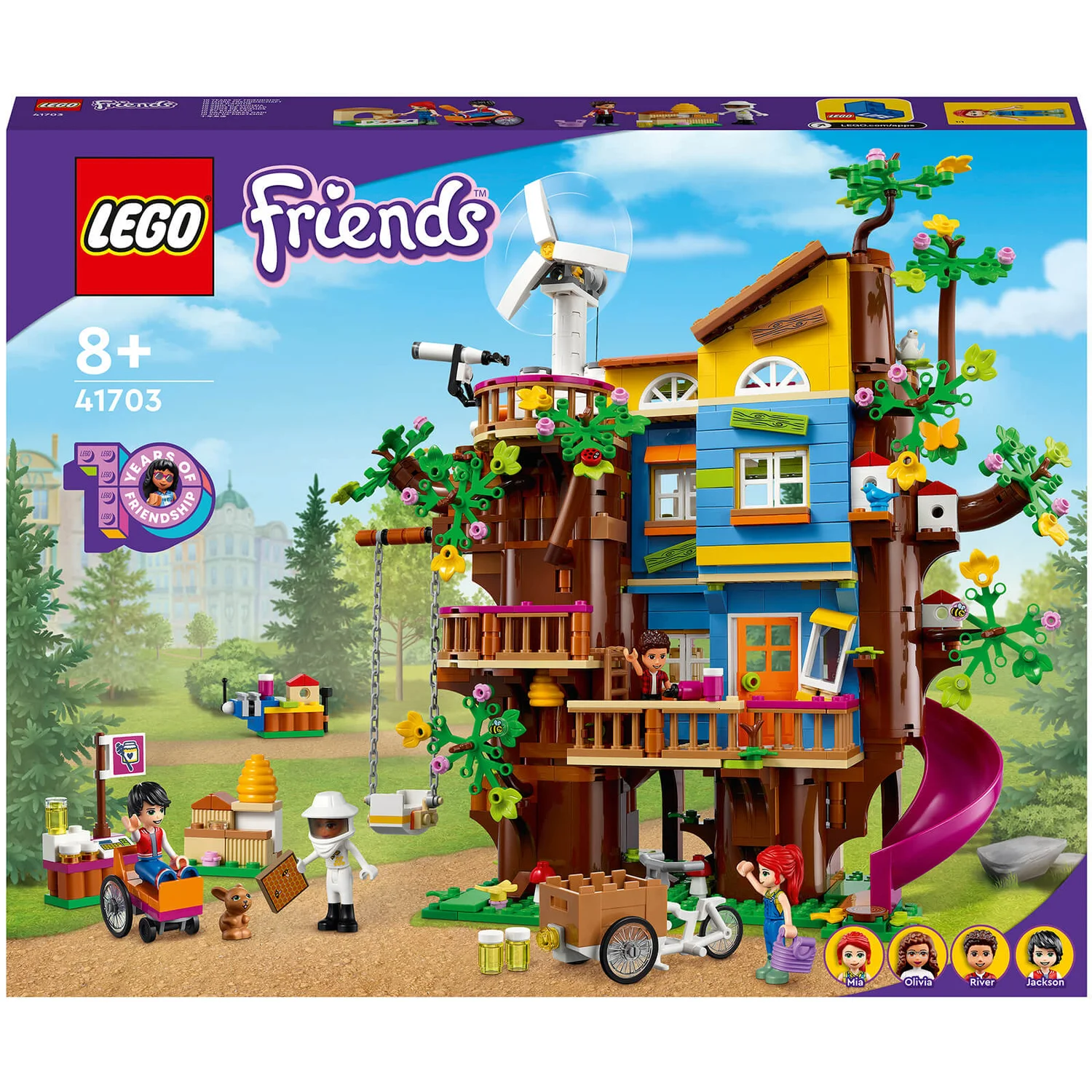 LEGO Friends: Friends:hip Tree House Set with Mia (41703)