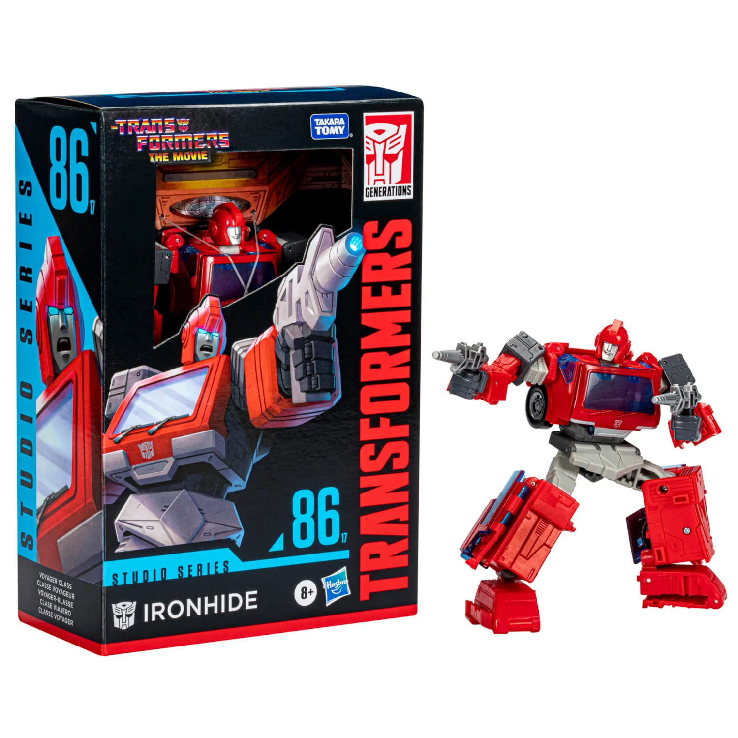 Hasbro Transformers Studio Series 86-17 Voyager Class The Transformers: The Movie Ironhide