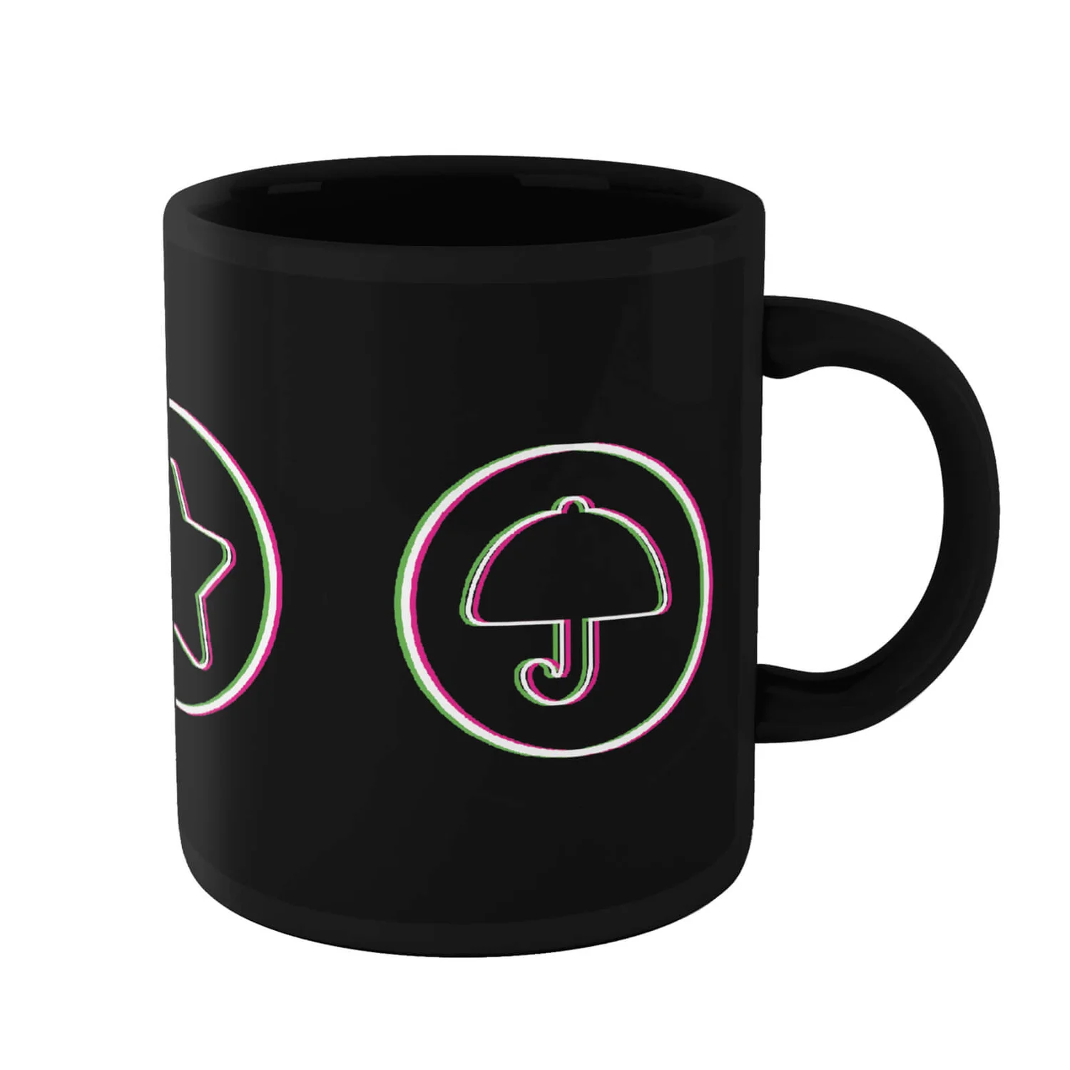 Squid Game Honeycomb Glitch Mug - Black
