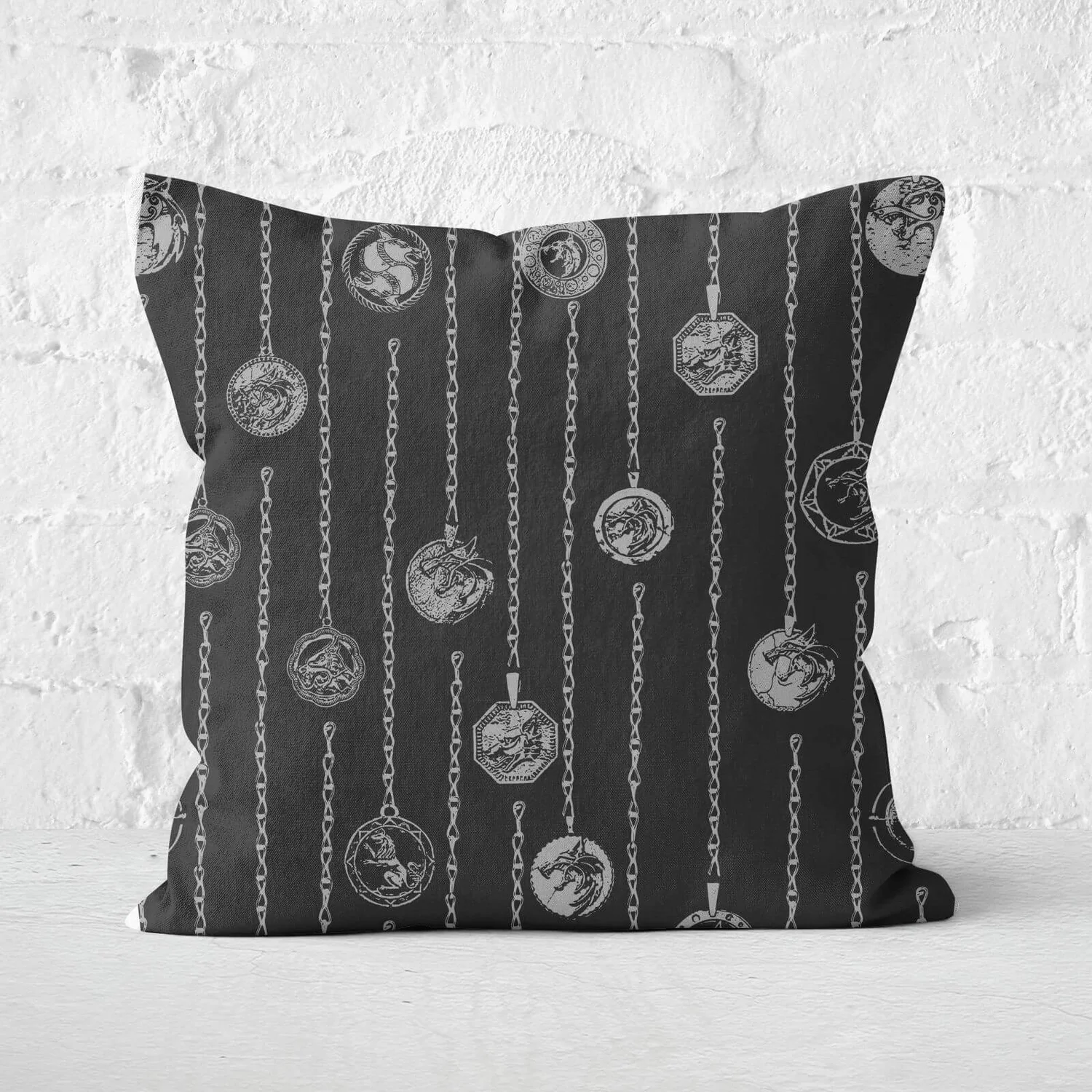 The Witcher Toss A Coin To Your Witcher Square Cushion