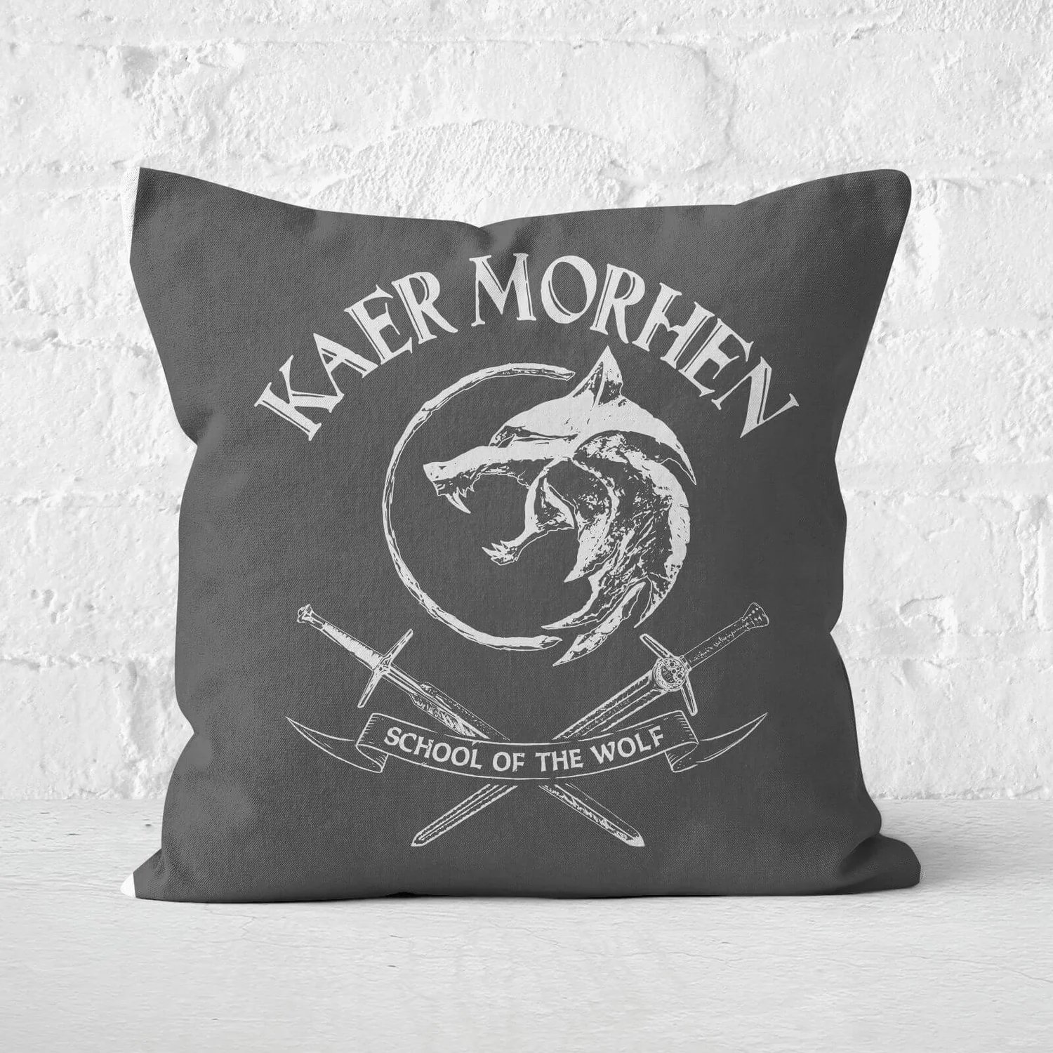 The Witcher Kaer Morhen Square Cushion