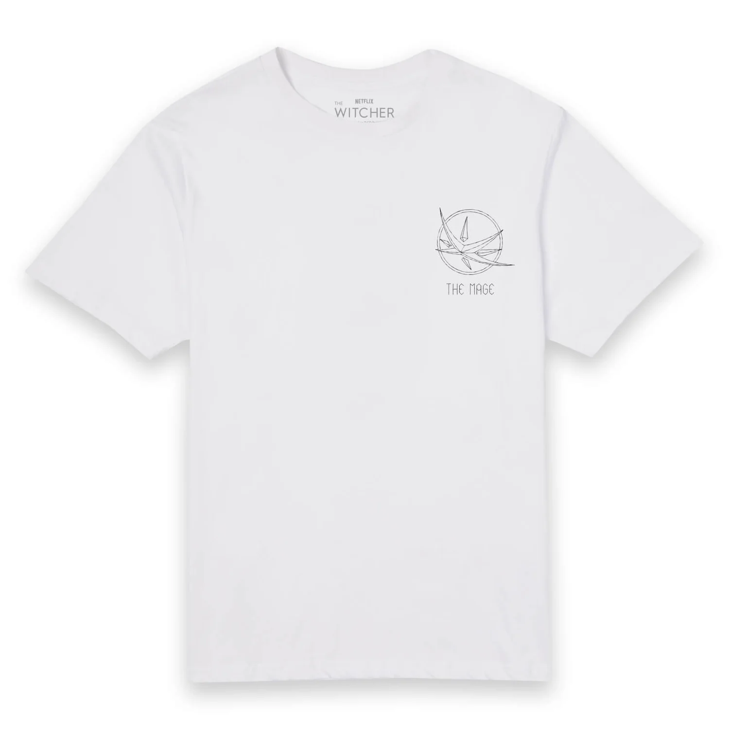 The Witcher The Mage Unisex T-Shirt - White