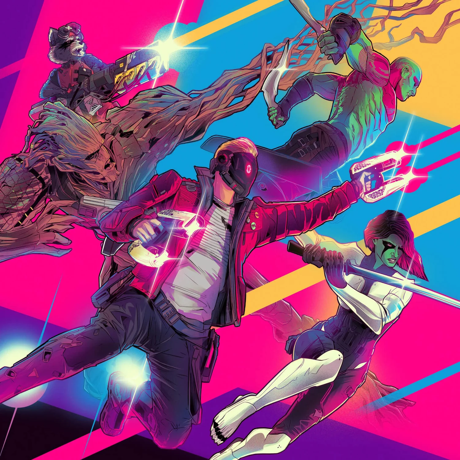 Mondo - Guardians of the Galaxy (Video Game Soundtrack) Vinyl 2LP Black
