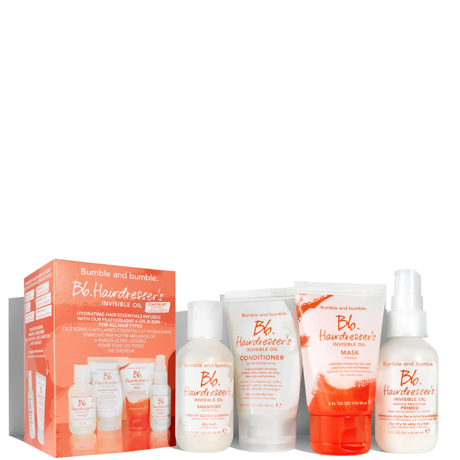 Bumble and bumble Hairdresser's Invisible Oil Trial Set (Worth 42€)