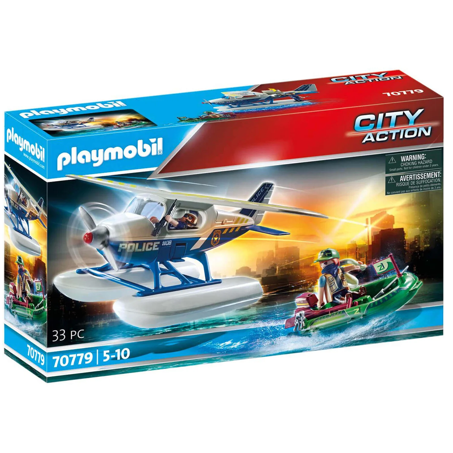 Playmobil Police Seaplane (70779)