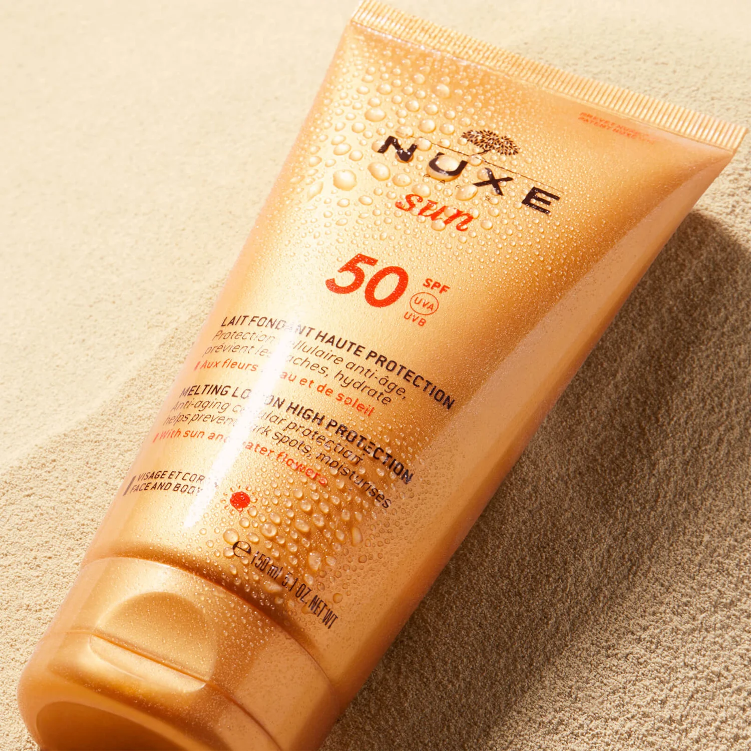 Latte fondente alta protezione SPF 50, NUXE Sun 150 ml