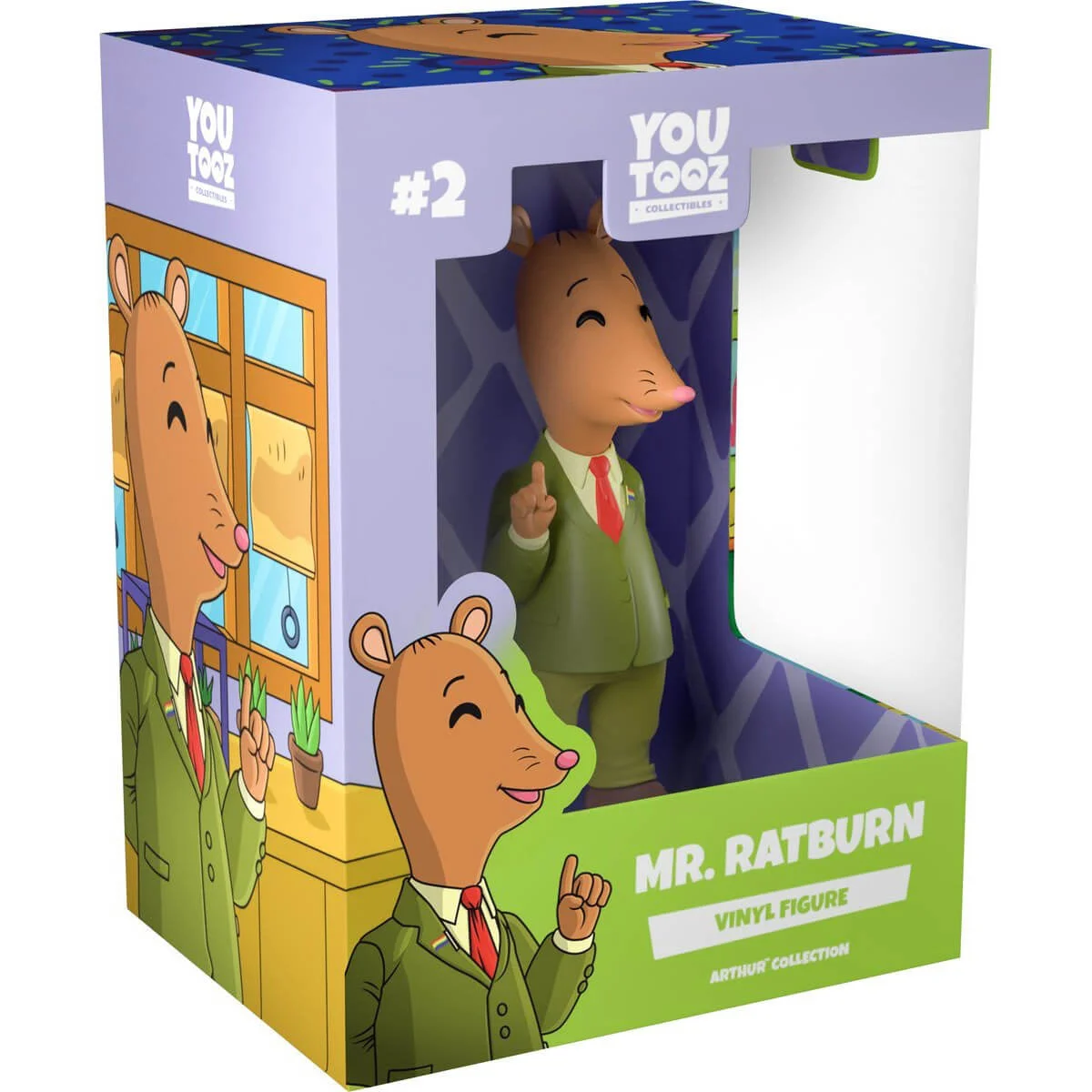 Youtooz Arthur 5" Vinyl Collectible Figure - Mr. Ratburn