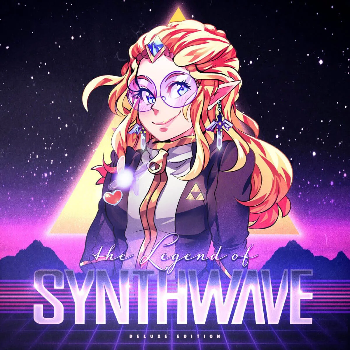 GameChops - Legend of Synthwave Deluxe Vinyl 2LP Red