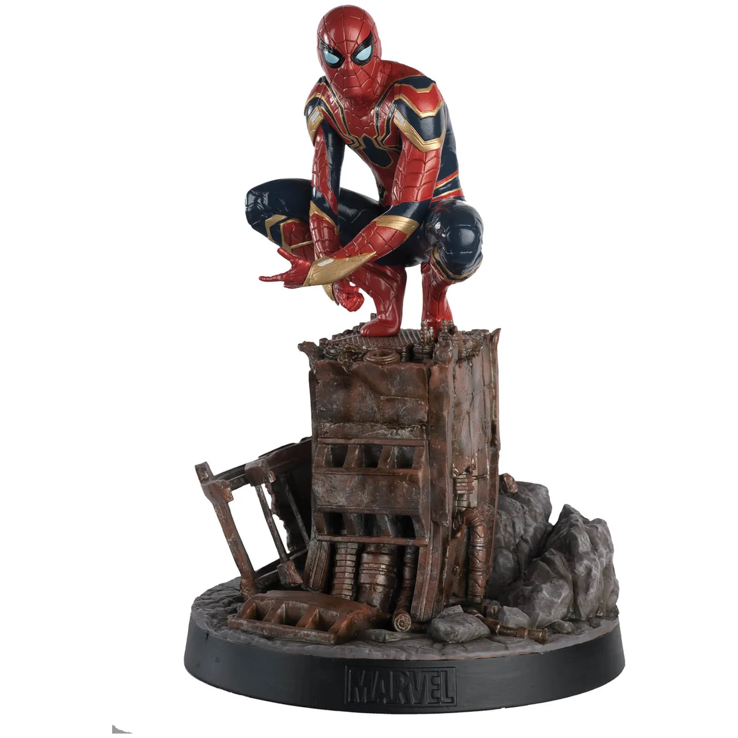 Eaglemoss Spiderman On Roof Mega