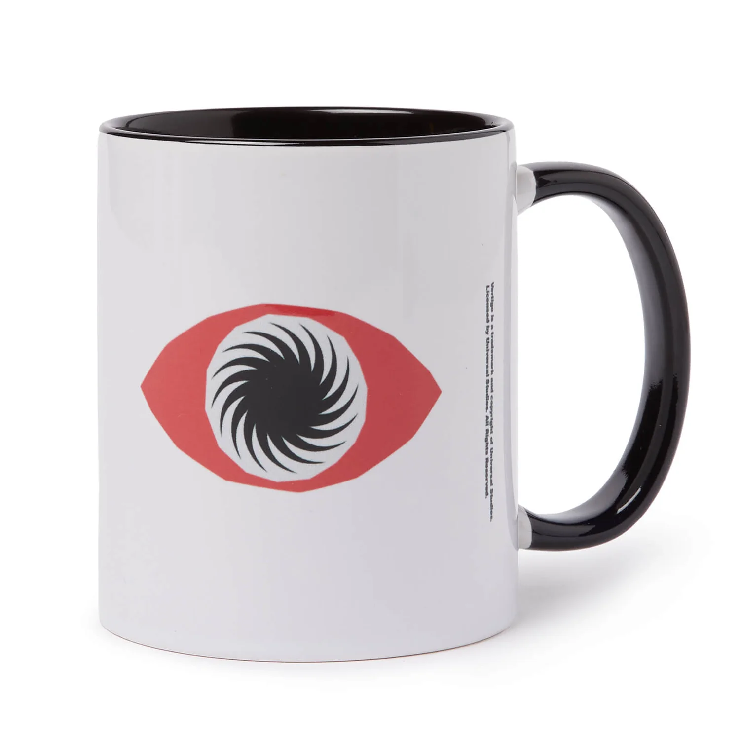 Hitchcock Vertigo Spiral Mok - Zwart