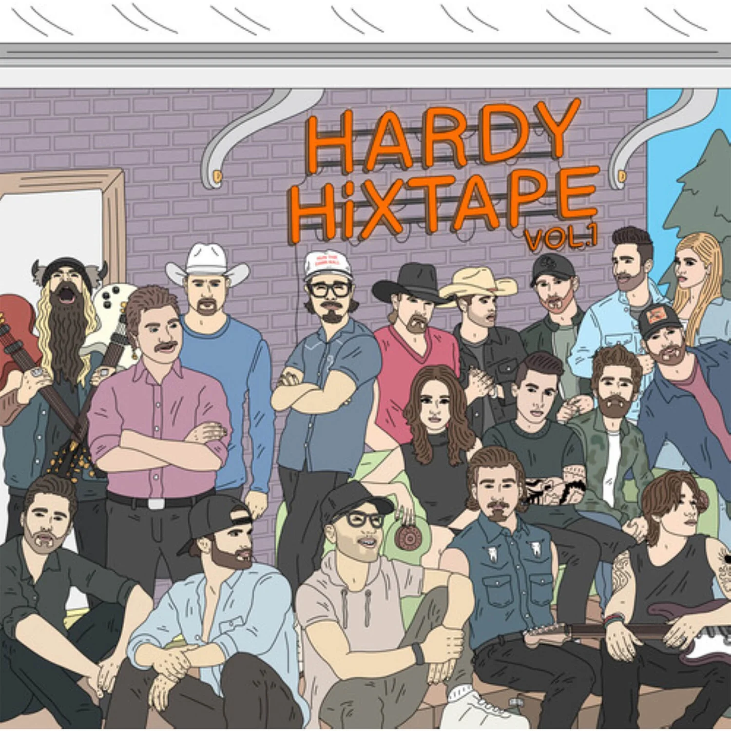 Hardy - HIXTAPE: Vol. 1 Vinyl (Clear Orange)