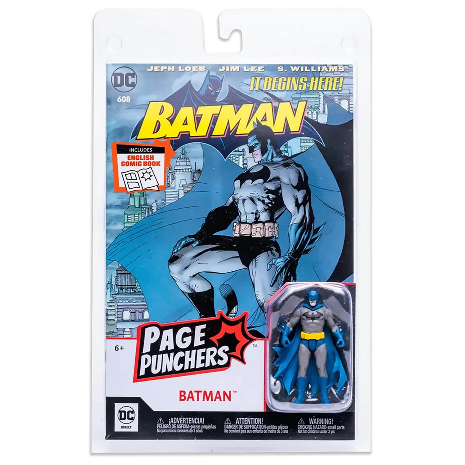 DC Direct: Page Punchers - The Batman Hush Comic and Batman 3 Inch Action Figure
