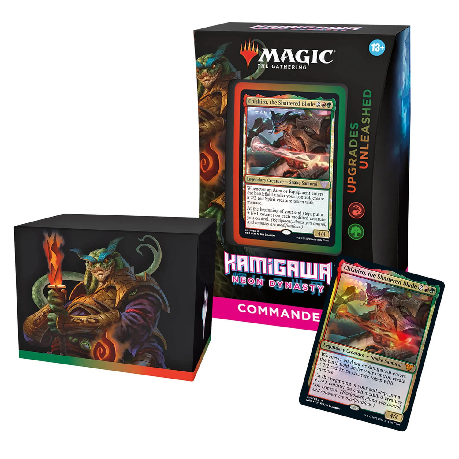 Magic: The Gathering - Kamigawa: Neon Dynasty Commander Deck Upgrades Unleashed