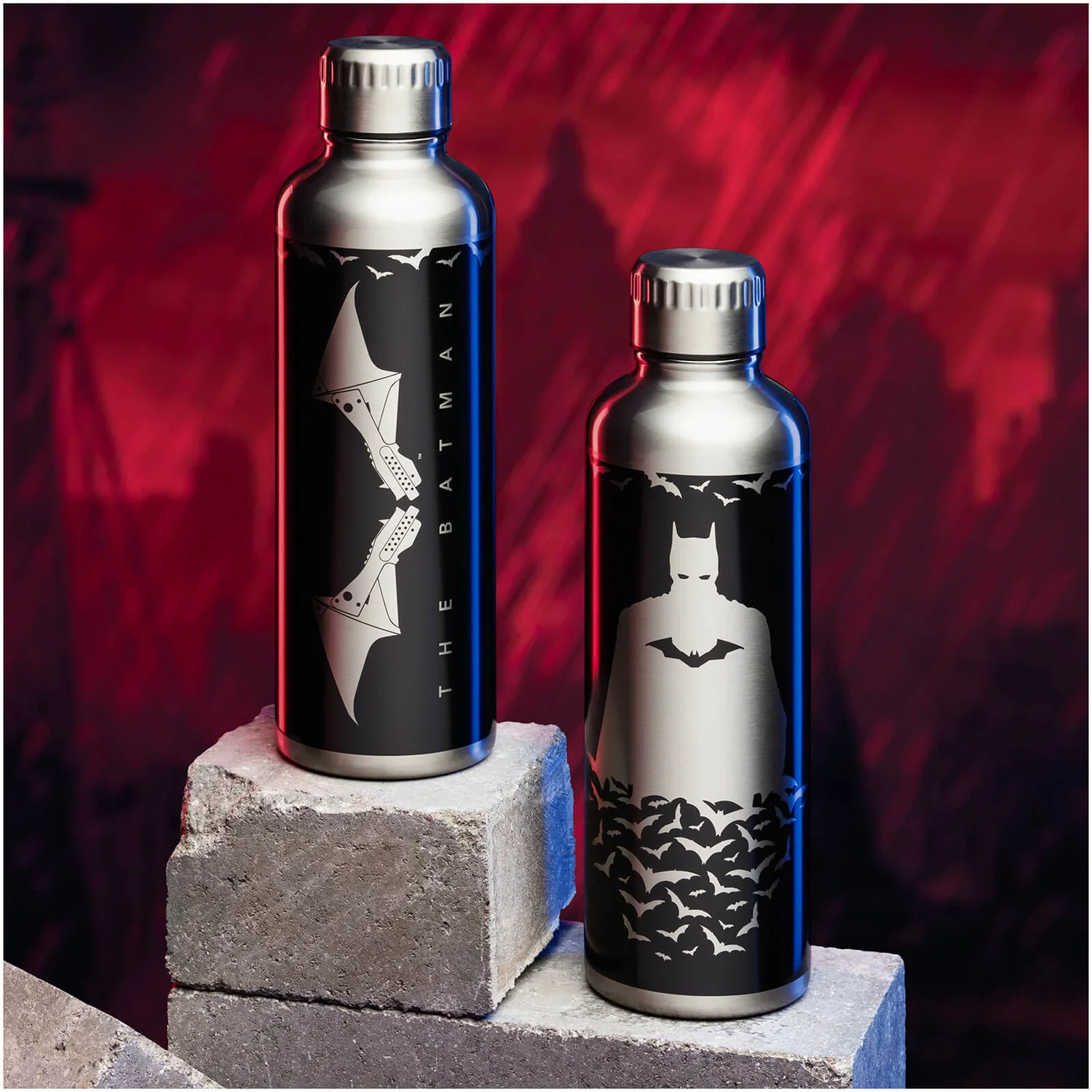 The Batman Metal Water Bottle
