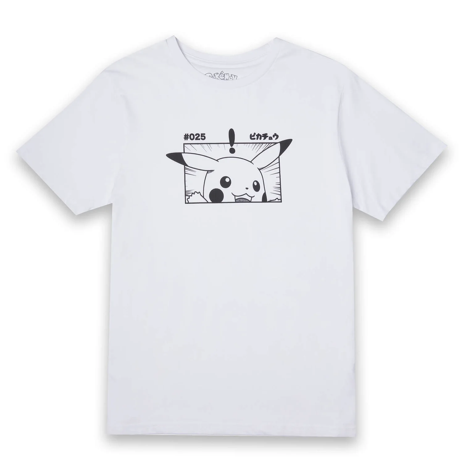 Pokémon Pikachu Unisex T-Shirt - White