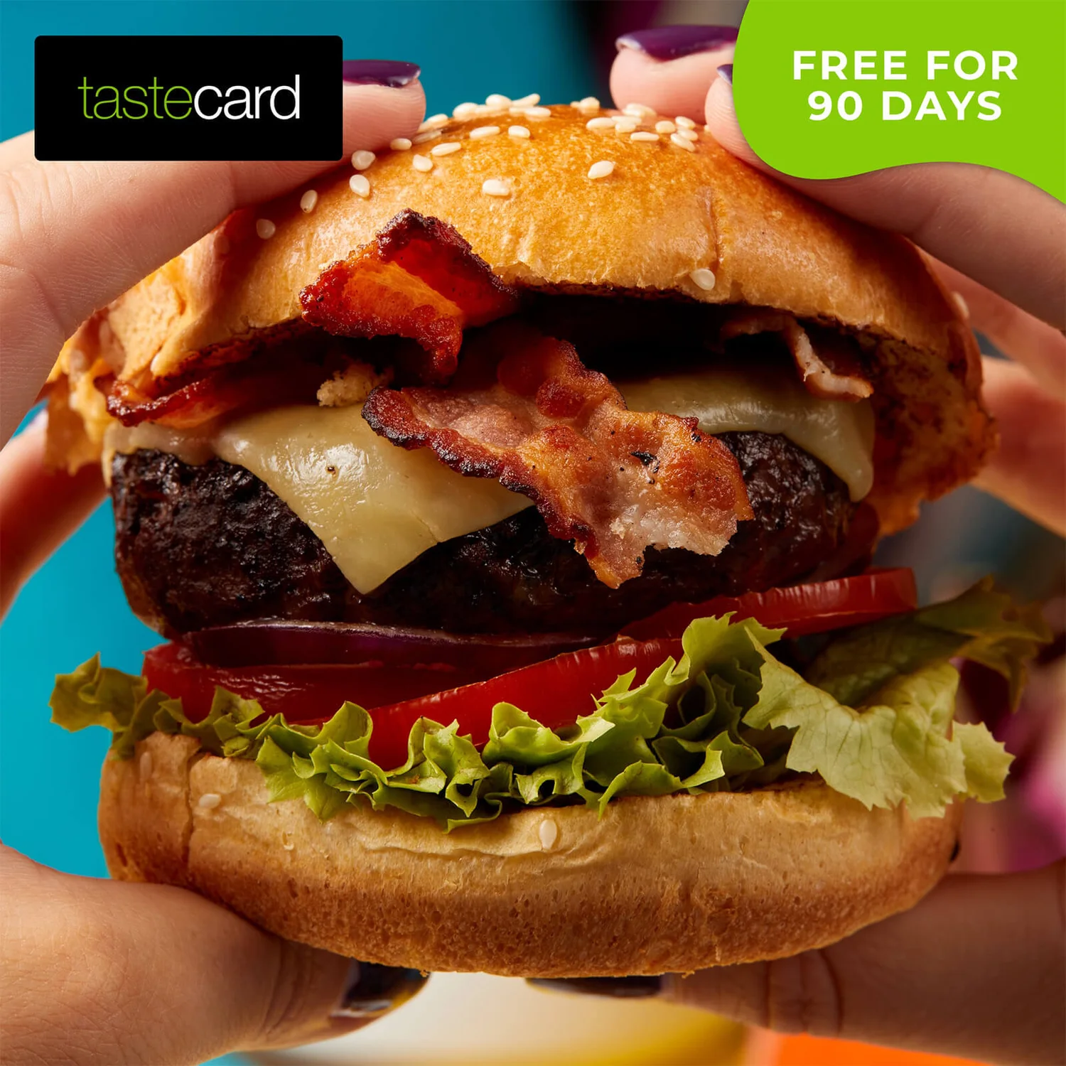 Try Tastecard FREE for 90 Days
