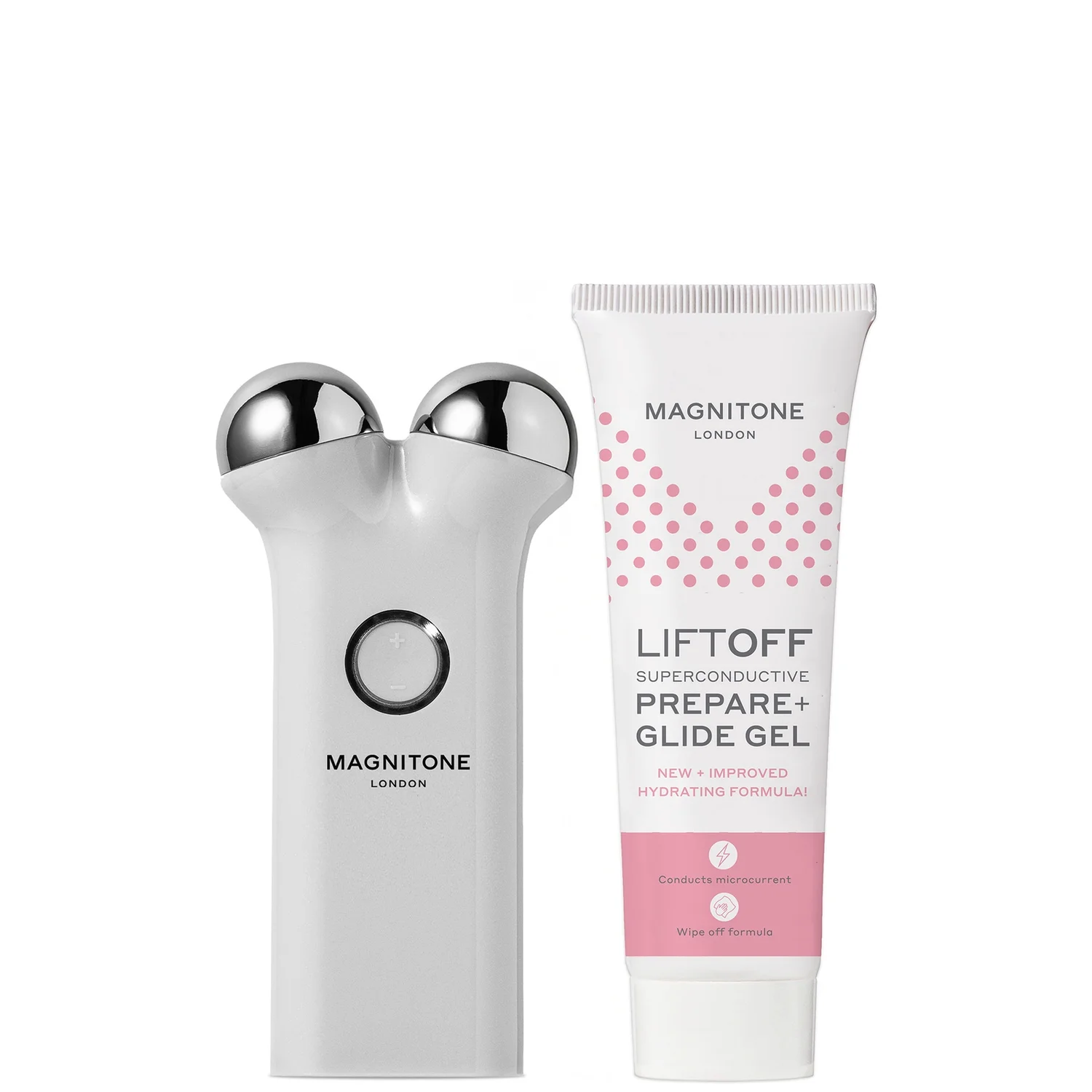 MAGNITONE LiftOff Microcurrent Facial Lifting and Toning Device - Grey