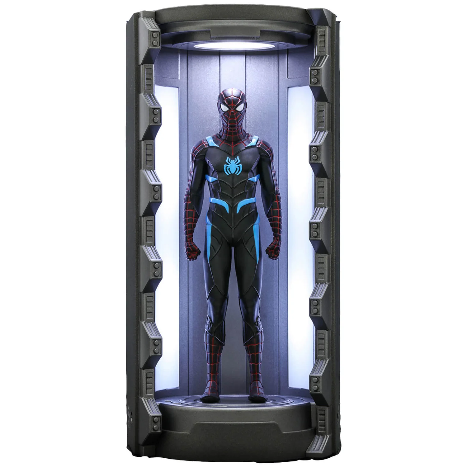 Hot Toys Marvel's Spider-Man Secret War Suit with Spider-Man Armory Video Game Masterpiece Compact Miniature Figure