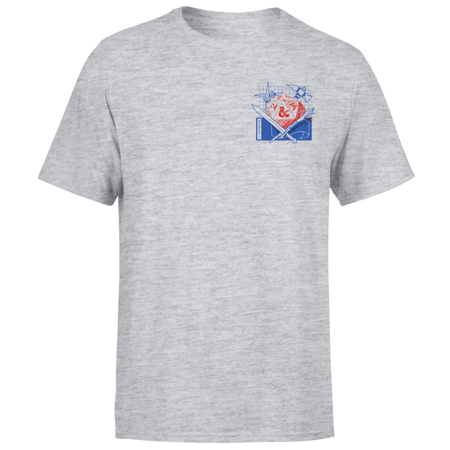 Dungeons & Dragons Players Handbook Unisex T-Shirt - Grey