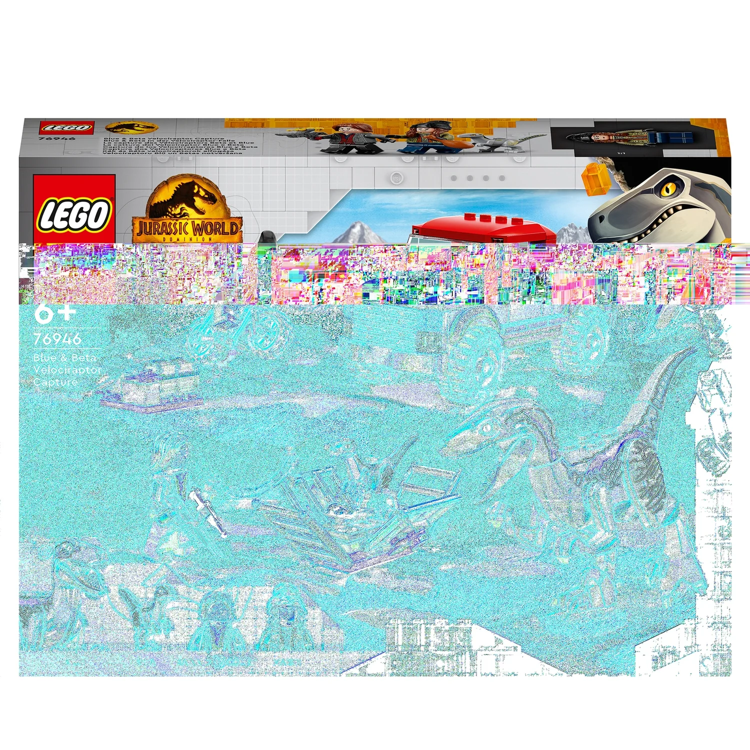 LEGO Jurassic World: Blue & Beta Velociraptor Capture Toy (76946)
