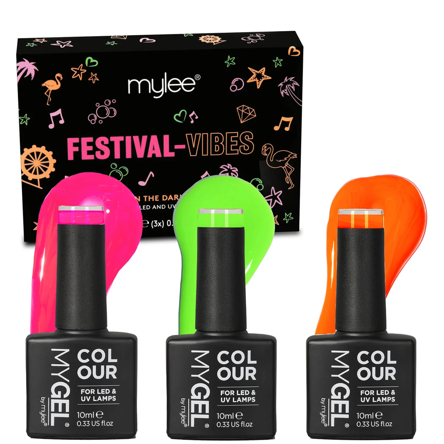 Mylee Festival Vibes Gel Polish Trio