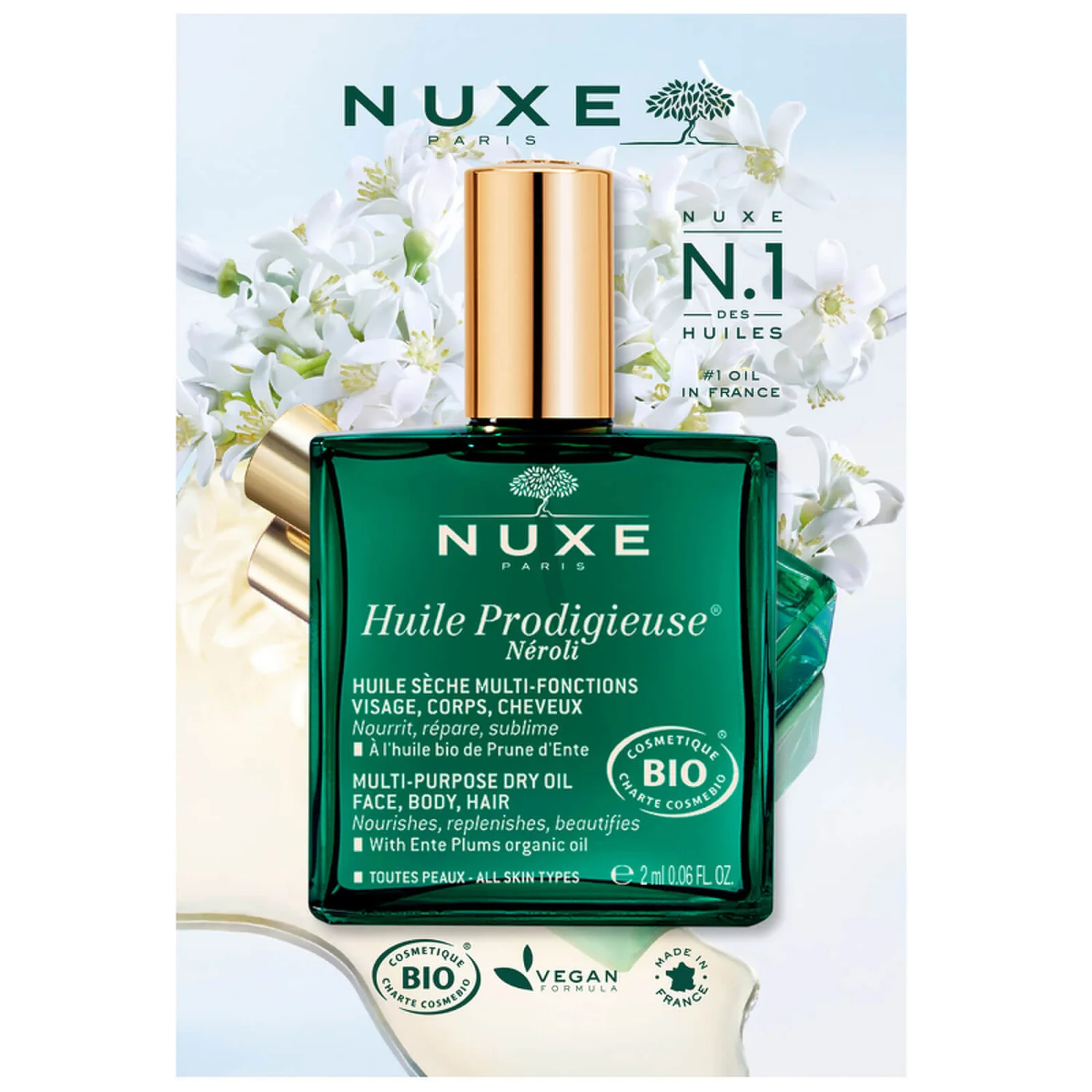 NUXE Huile Prodigieuse Neroli 2ml