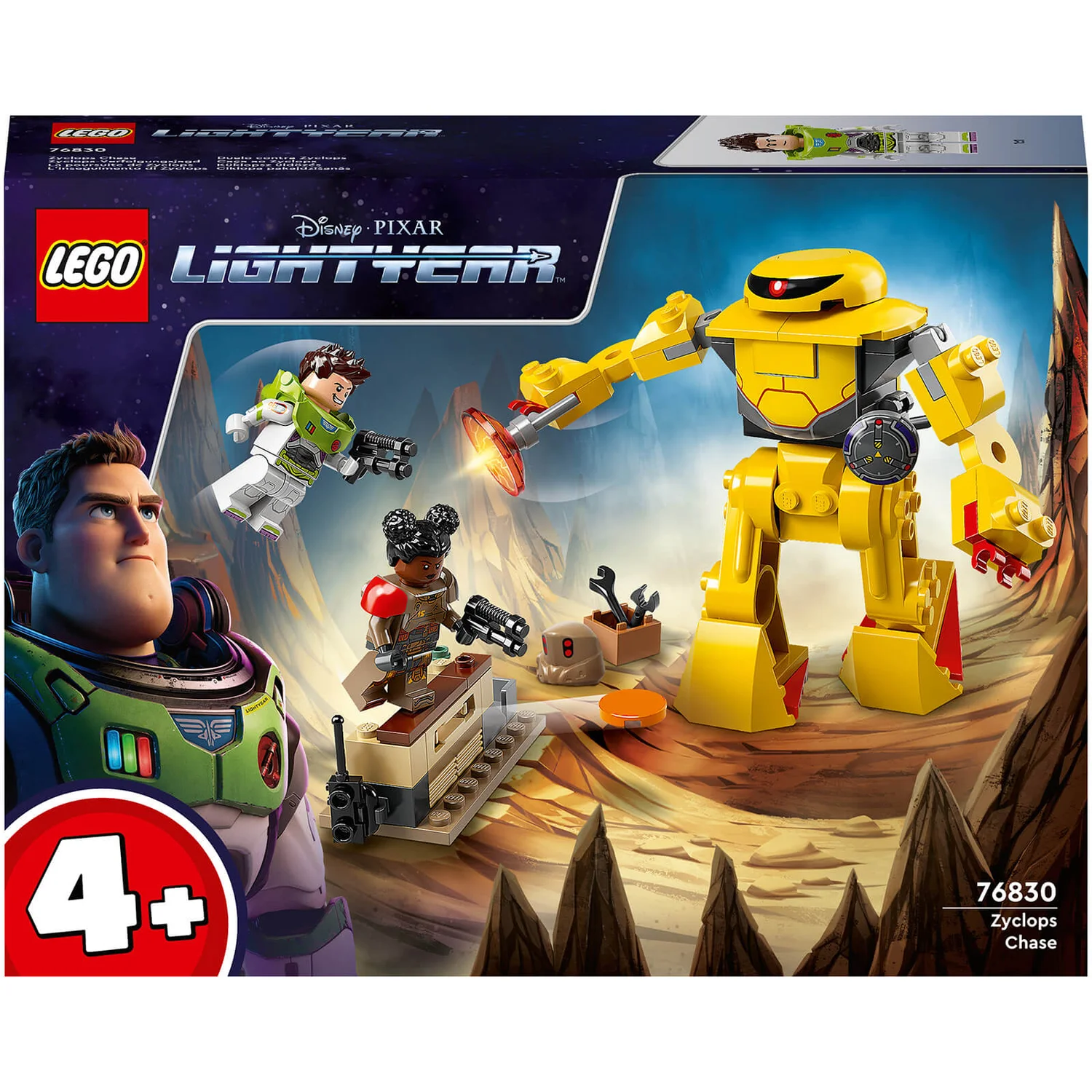 LEGO Disney and Pixar's Lightyear Zyclops Chase Buzz Set (76830)