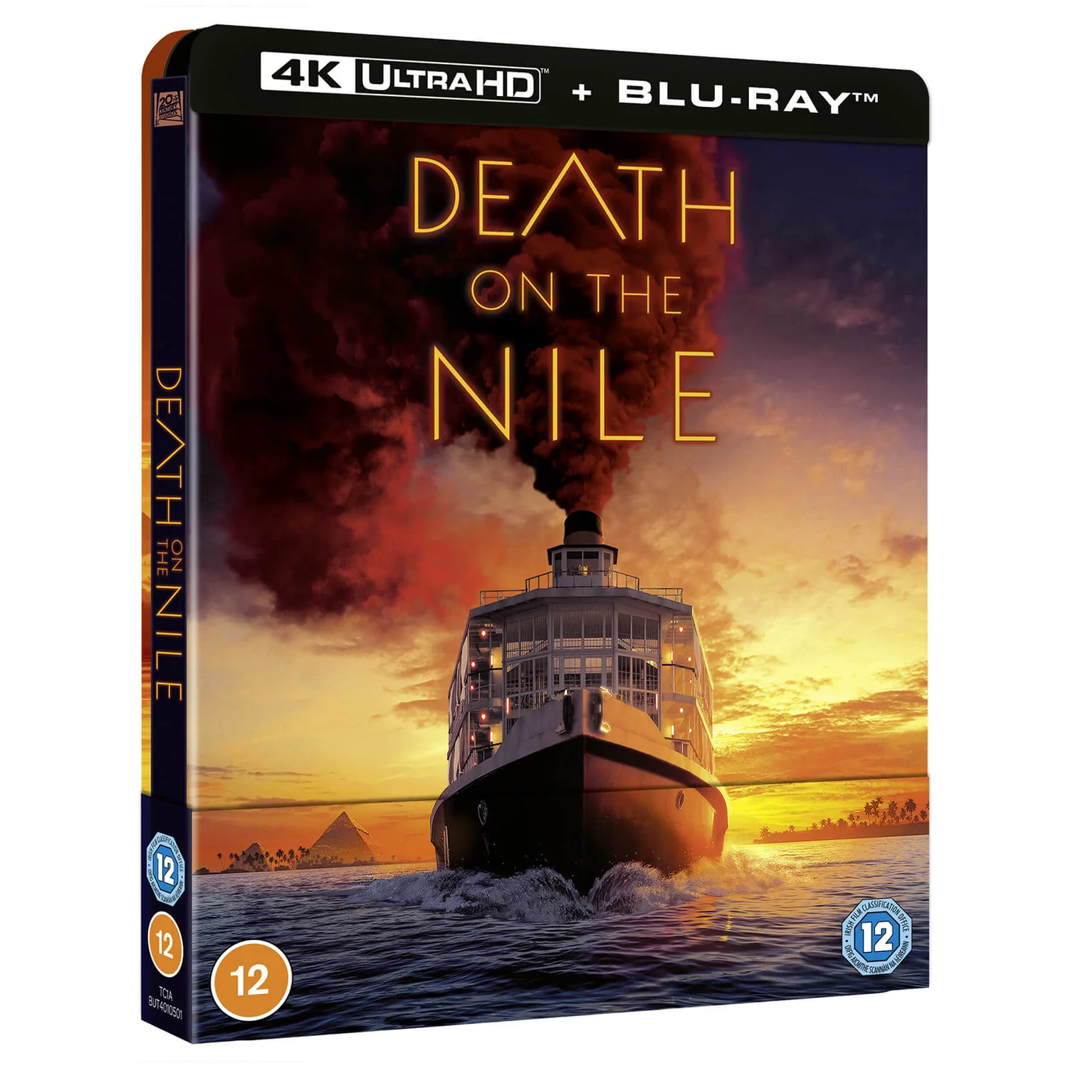 Death On The Nile - Zavvi Exclusive 4K Ultra HD Steelbook (Includes Blu-ray)