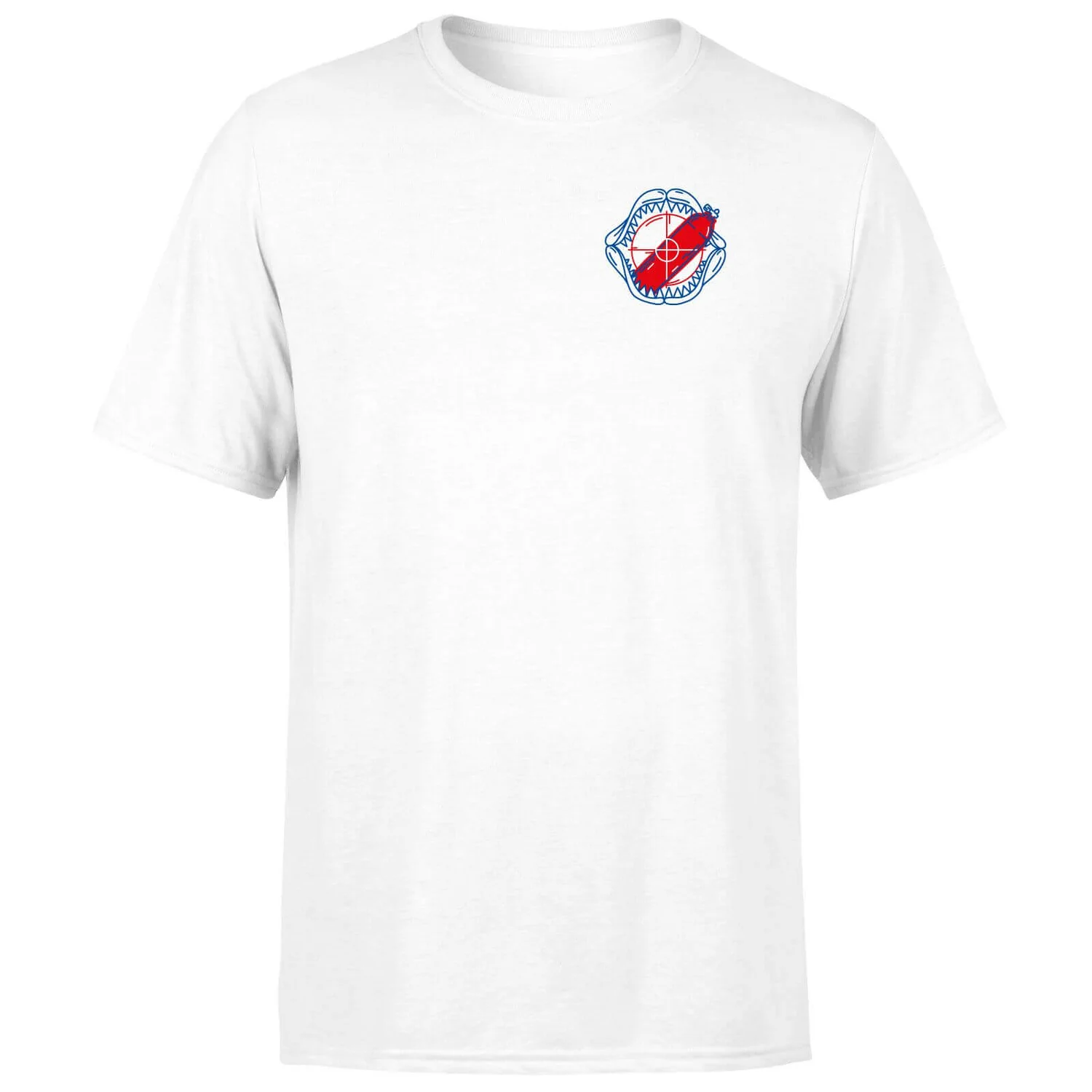 Jaws Smile Men's T-Shirt - White